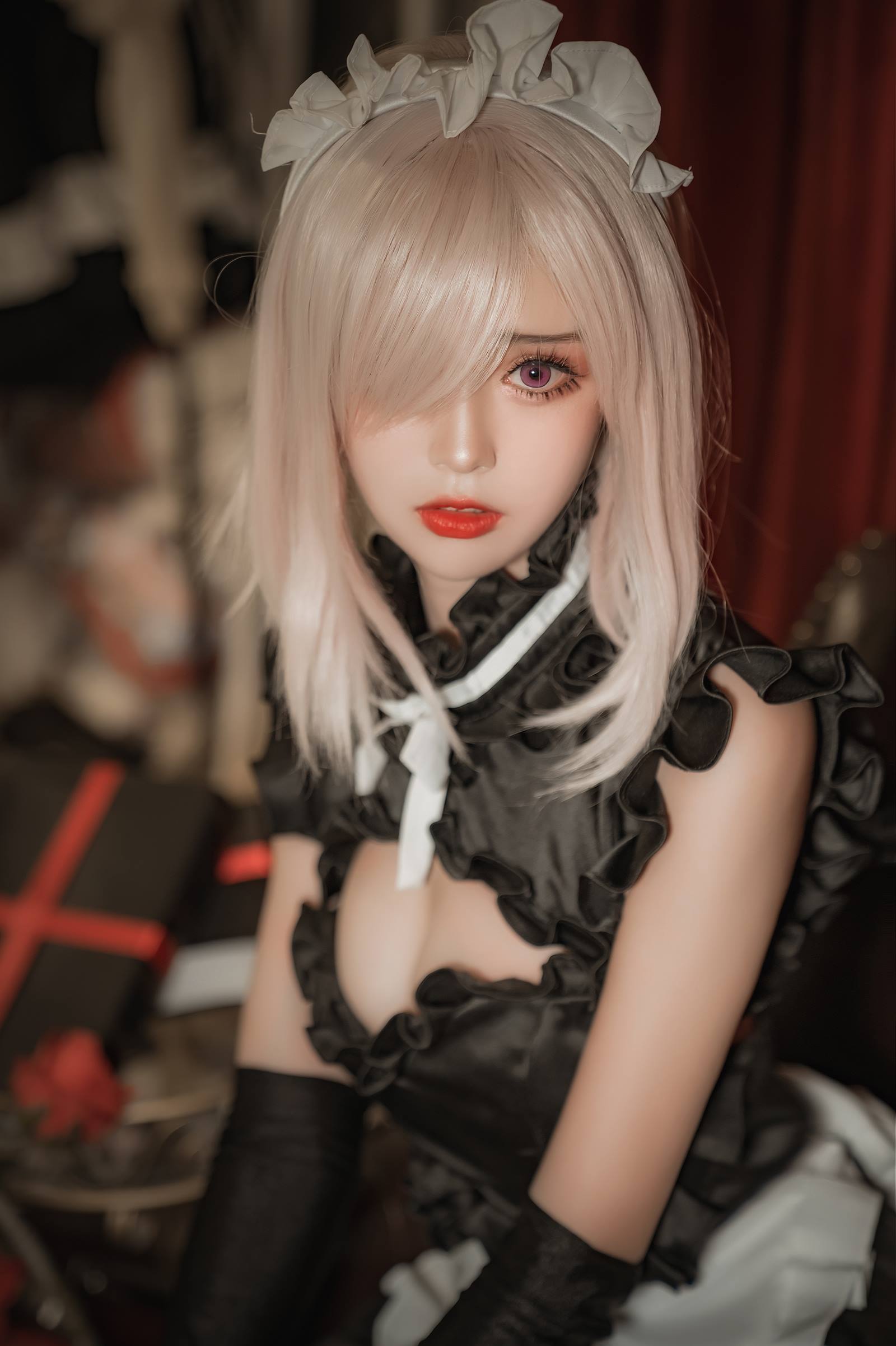 虫皿虫皿 - 玛修女仆[13P/193MB]