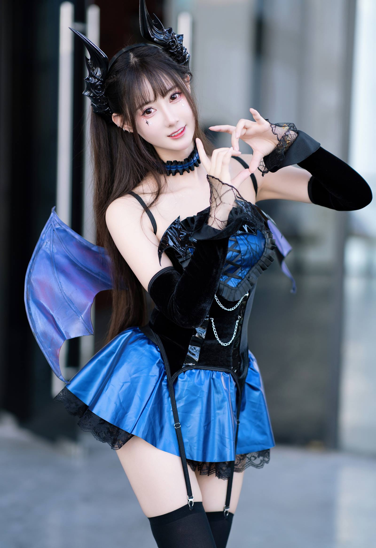 羽生三未图集 - 小恶魔 漫展返图[12P/131MB]