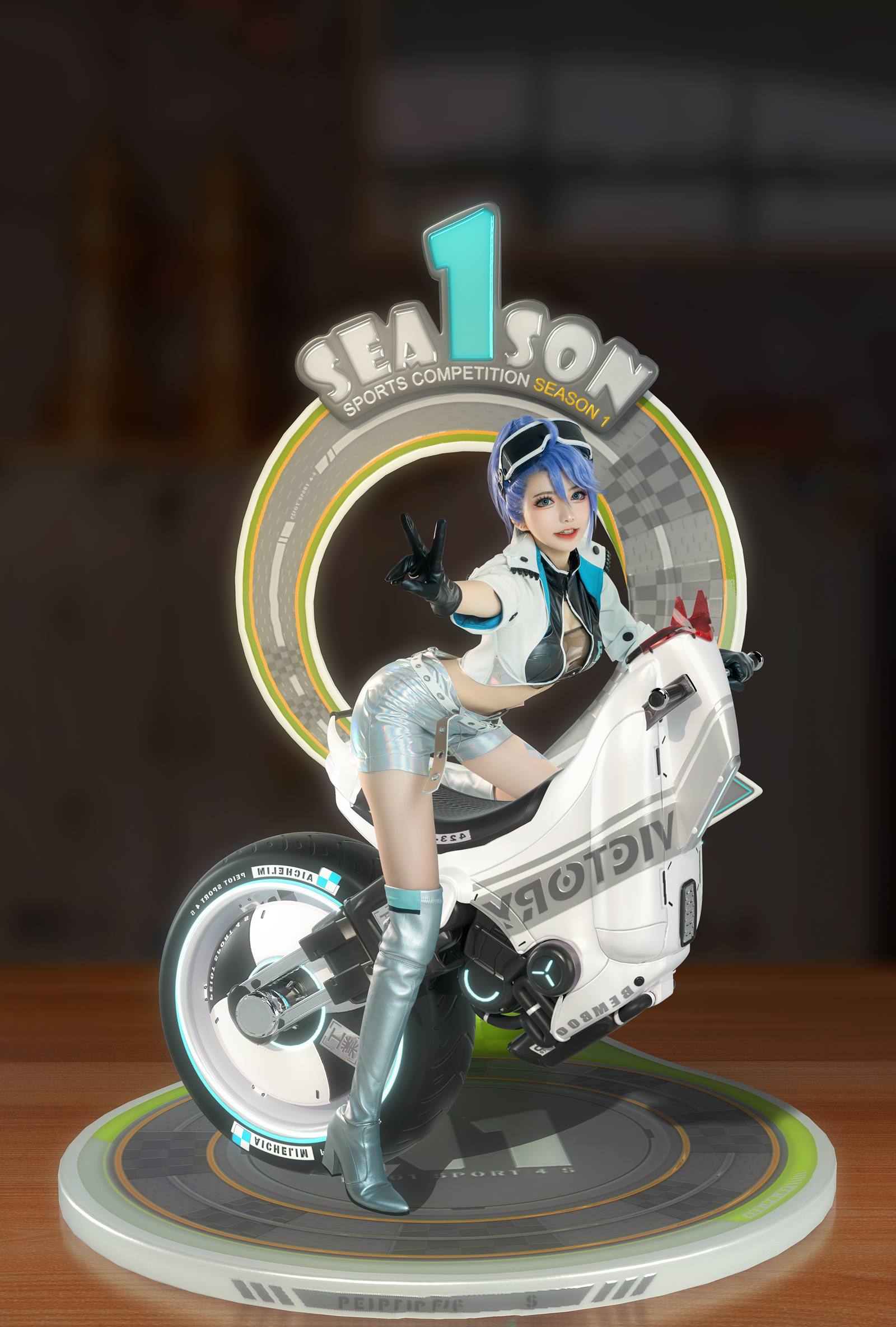 六二二同学 - 机车少女[13P/45MB]