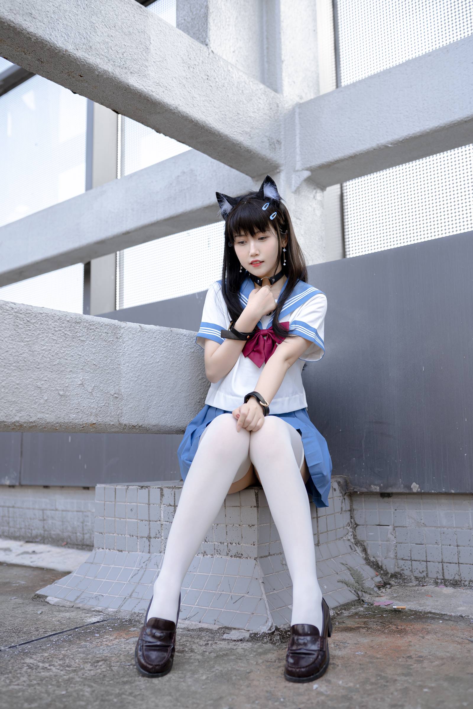 不呆猫 - 天台小m猫[96P/1V/1.65GB]