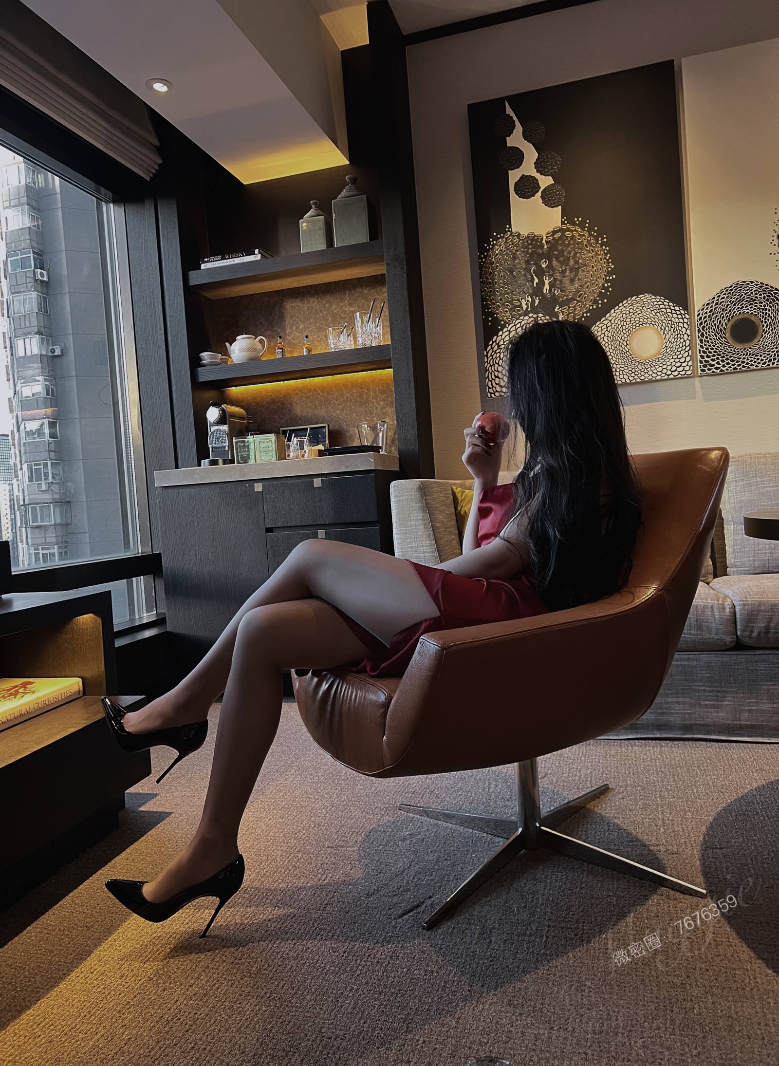 安乔乔儿(Nia乔乔) 茶色开裆丝[115P/764MB]