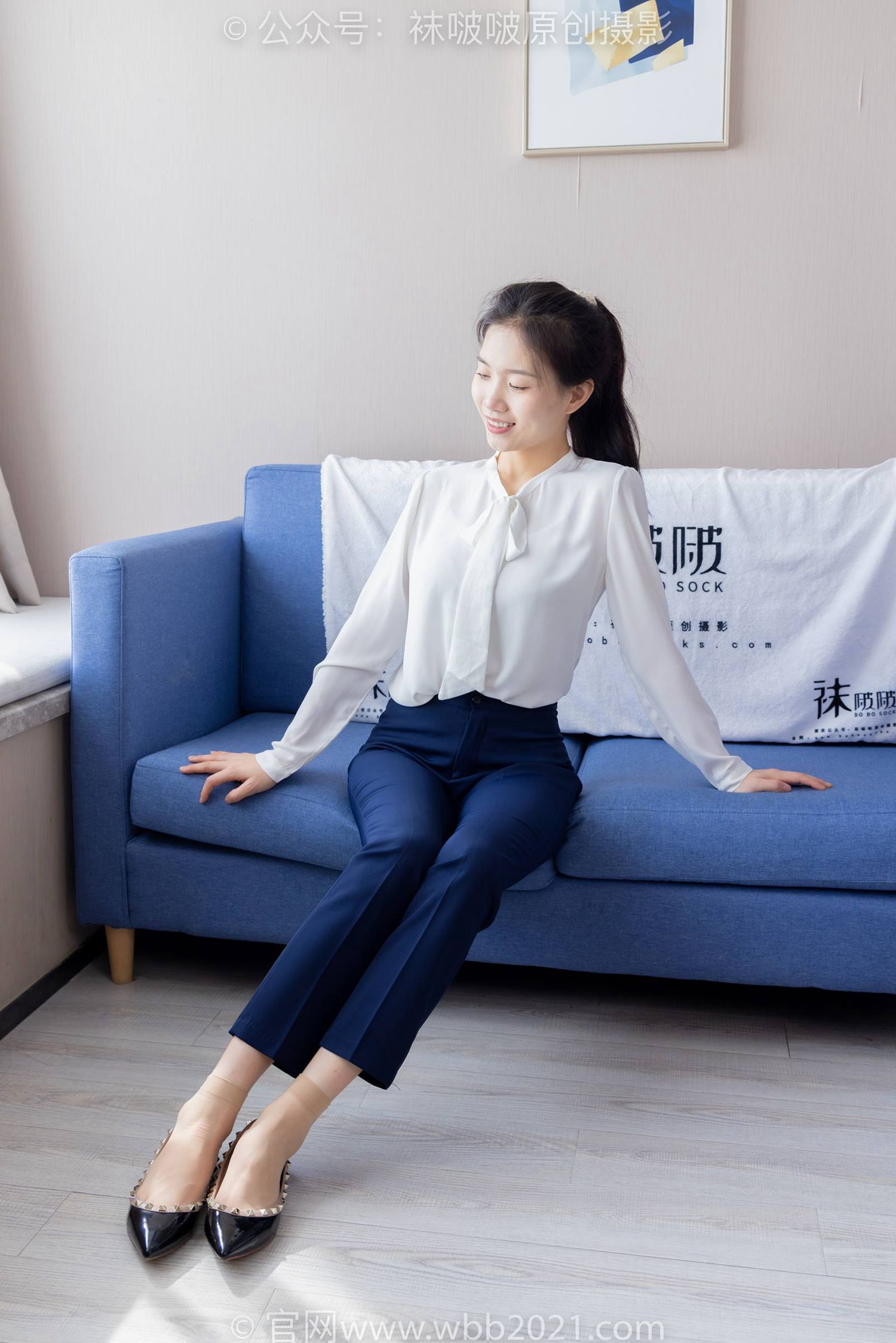 [BoBoSocks袜啵啵]NO.307 芝士-高跟鞋、平底鞋、短灰丝、短肉丝[165P/1V/1.82GB]