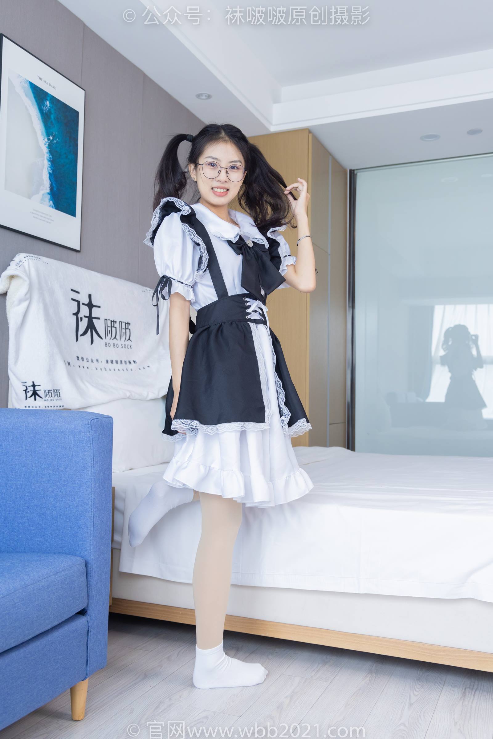 [BoBoSocks袜啵啵]NO.306 奶油-高跟鞋、皮鞋、厚白丝大腿袜、厚肉丝、白棉袜[140P/1V/5.83GB]