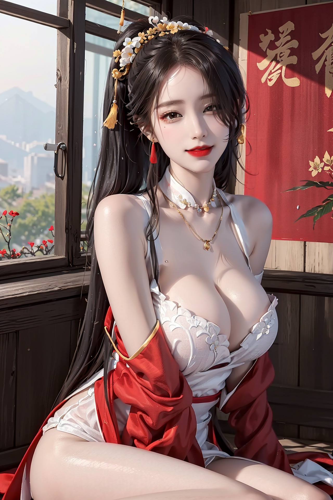 AI绘画 106 国风肚兜[50P/90.8MB]