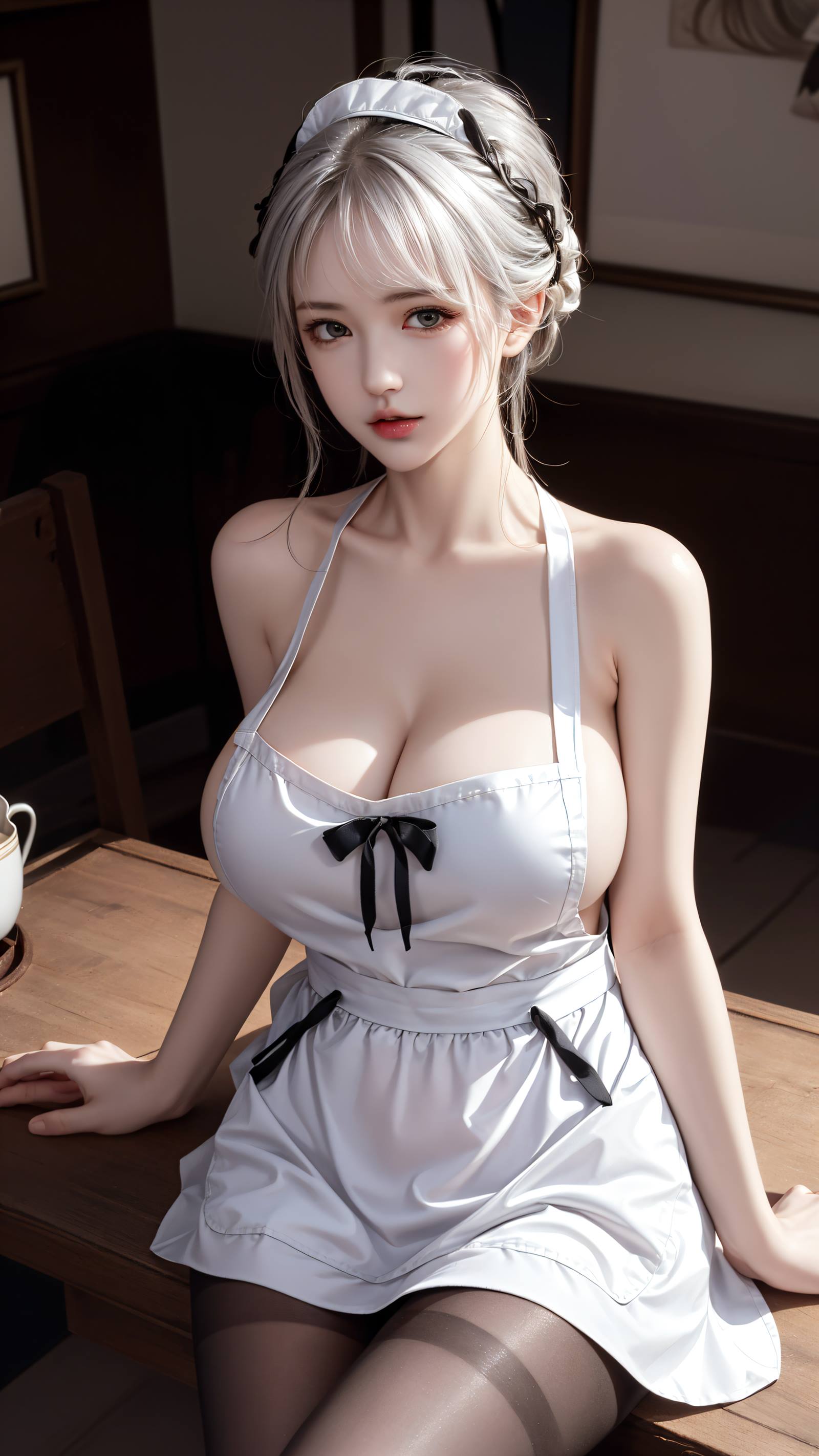 AI绘画 092 厨娘黑丝 [37P/288MB]