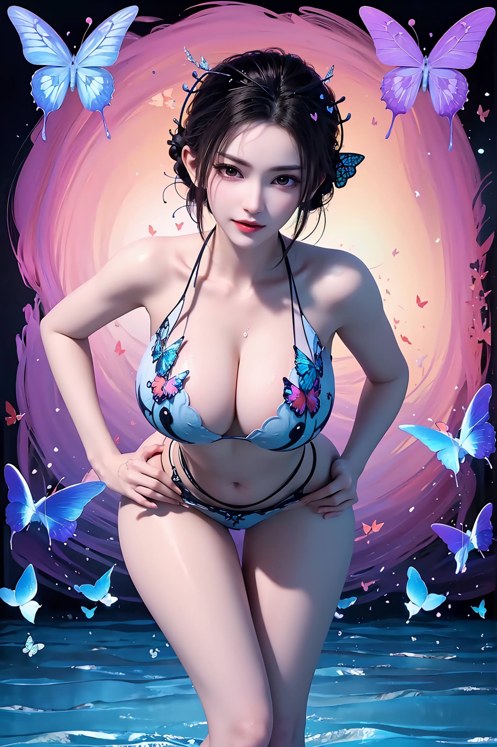 AI绘画 095 少年歌行-李寒衣唯美蝴蝶[52P/51.6MB]