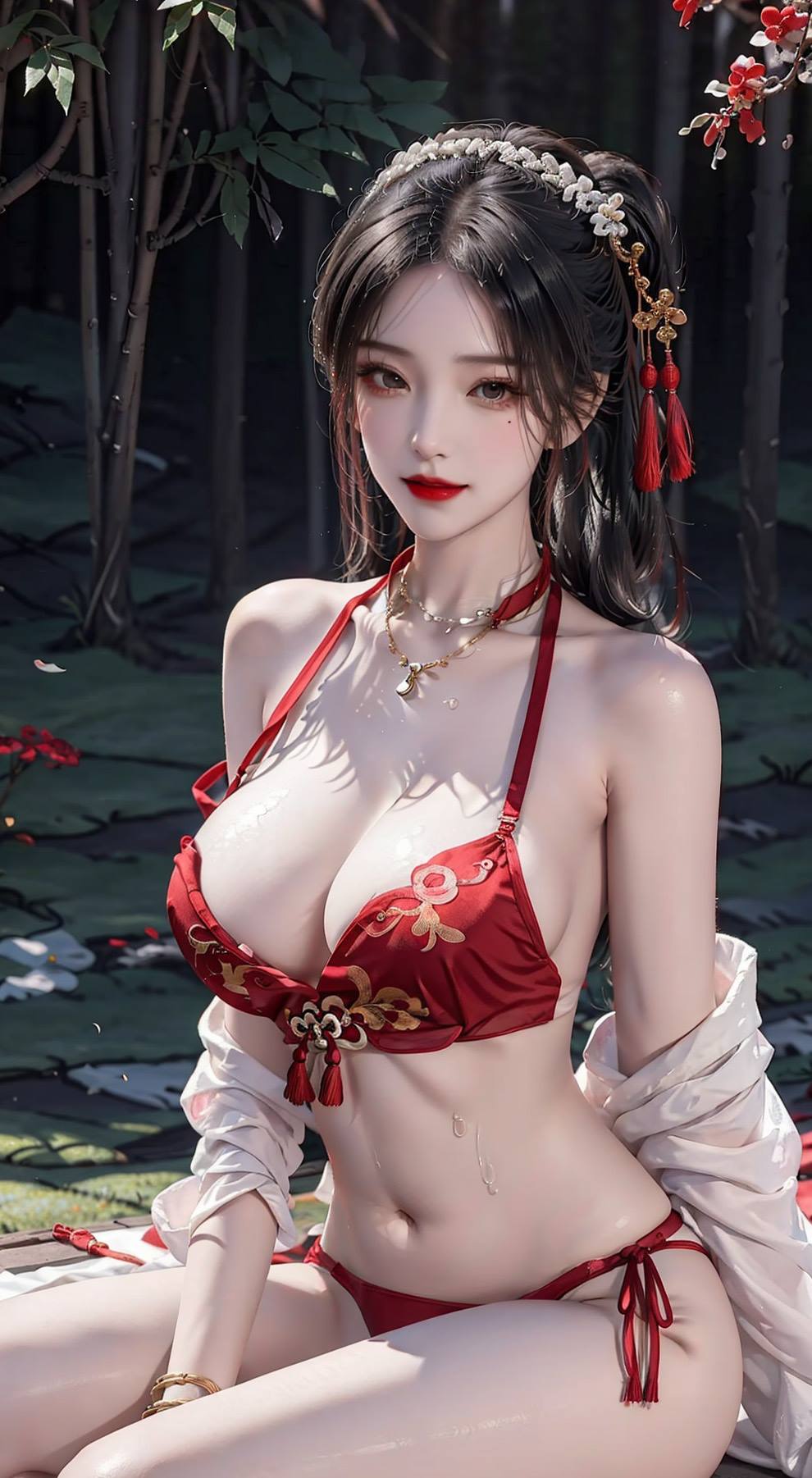 AI绘画 106 国风肚兜[50P/90.8MB]