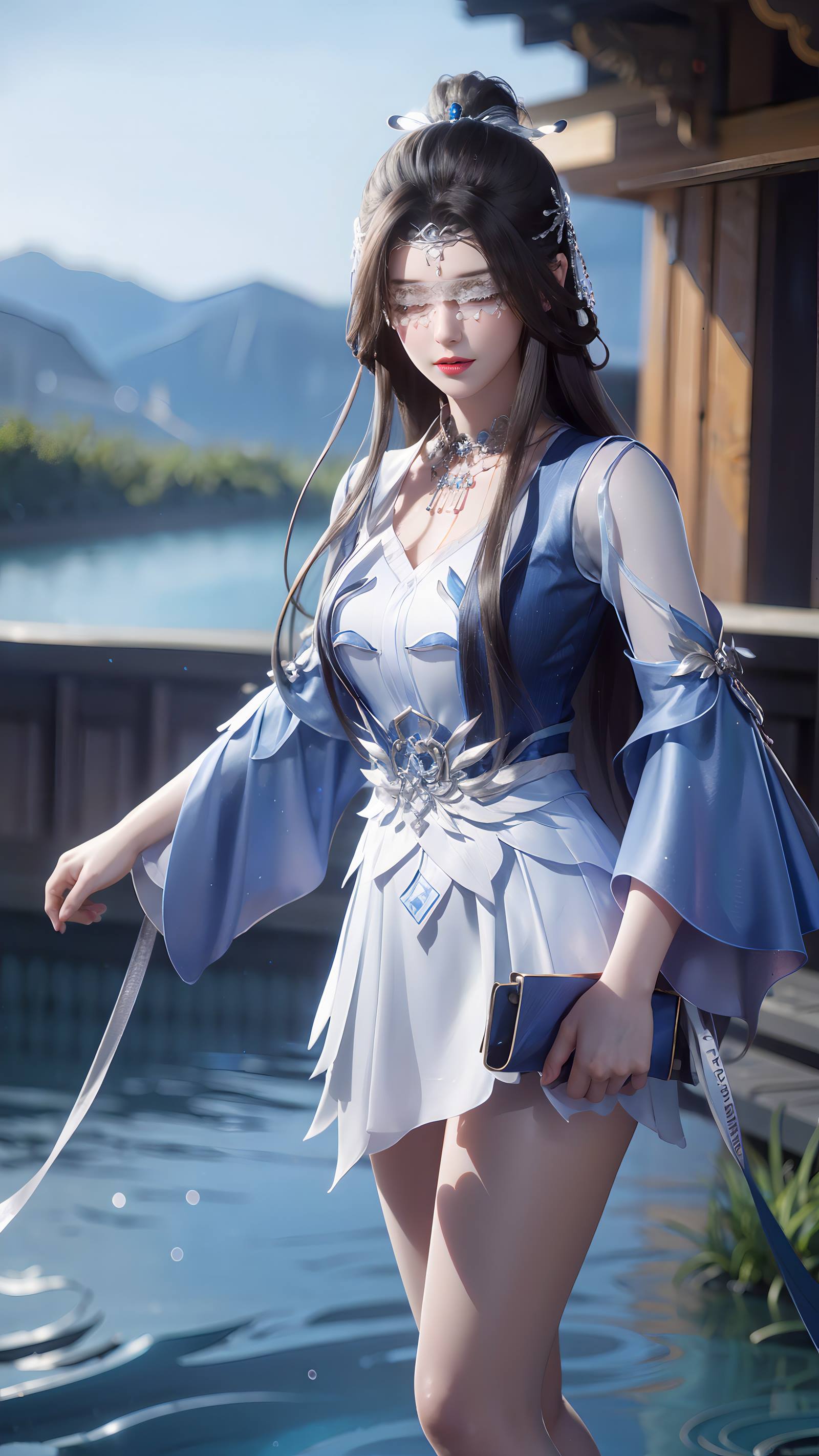 AI绘画 086 仙逆-兰若现代牛仔裤[95P/88.1MB]