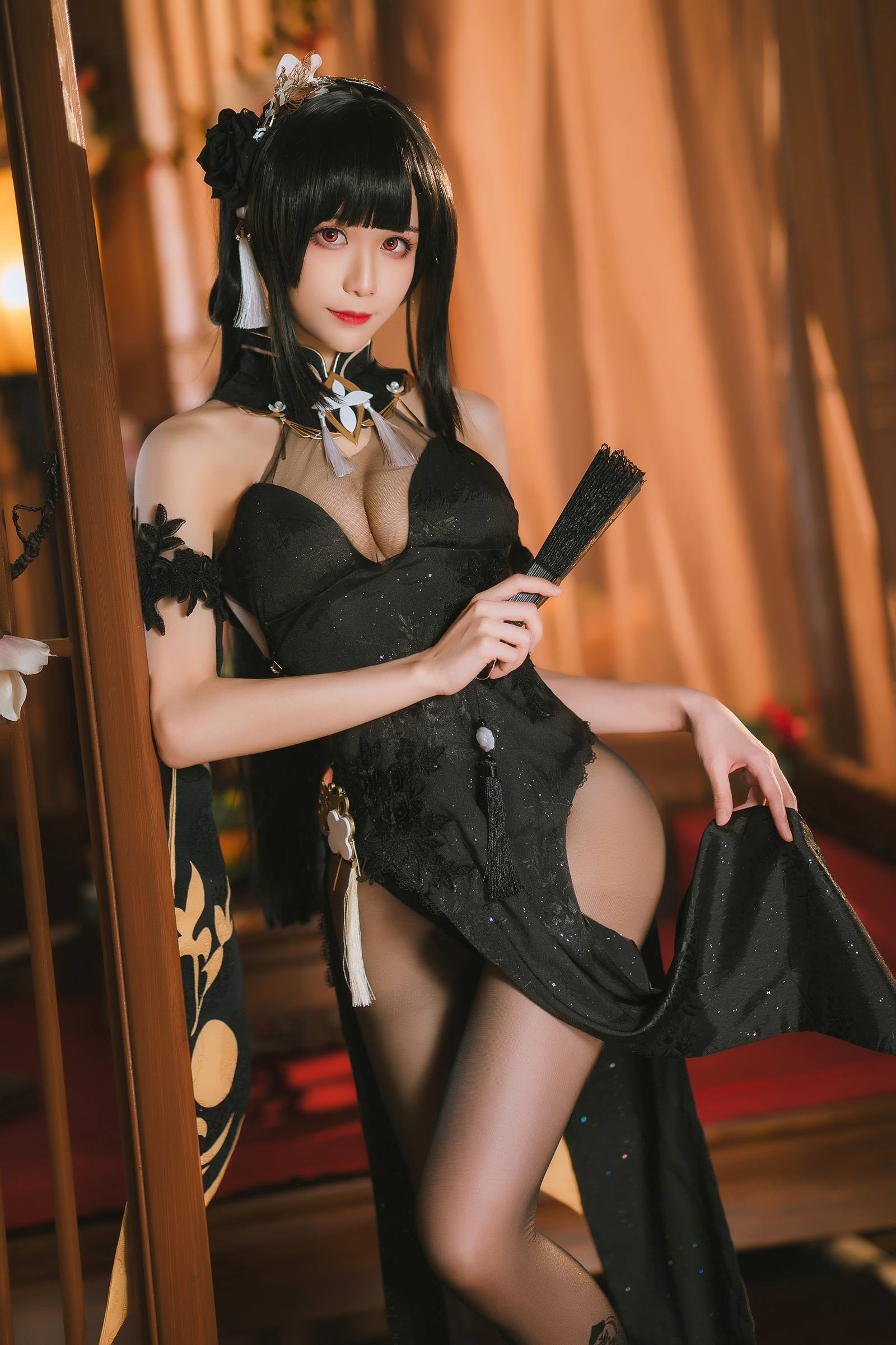 Tomoyo酱 碧蓝航线 镇海旗袍[27P/78M]