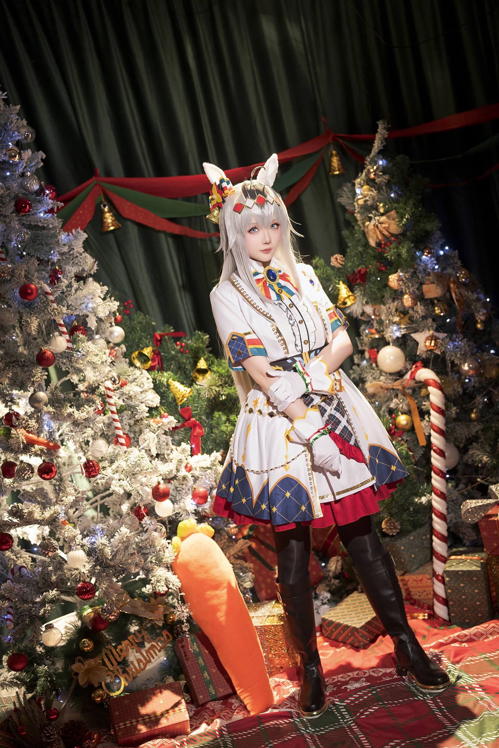 星之迟迟 2023年12月计划赠品 赛马娘 小栗帽 圣诞衣装 [48P/347MB]