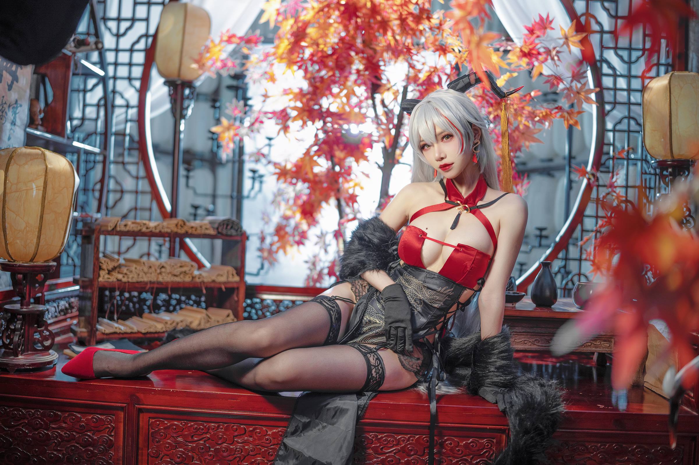 骨牙路子野 - 埃吉尔旗袍[17P/227MB]