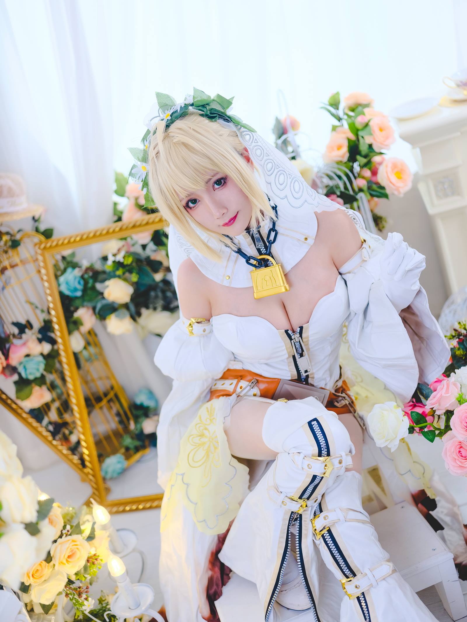 巴鲁巴鲁BaRu - 尼禄花嫁[13P/343MB]