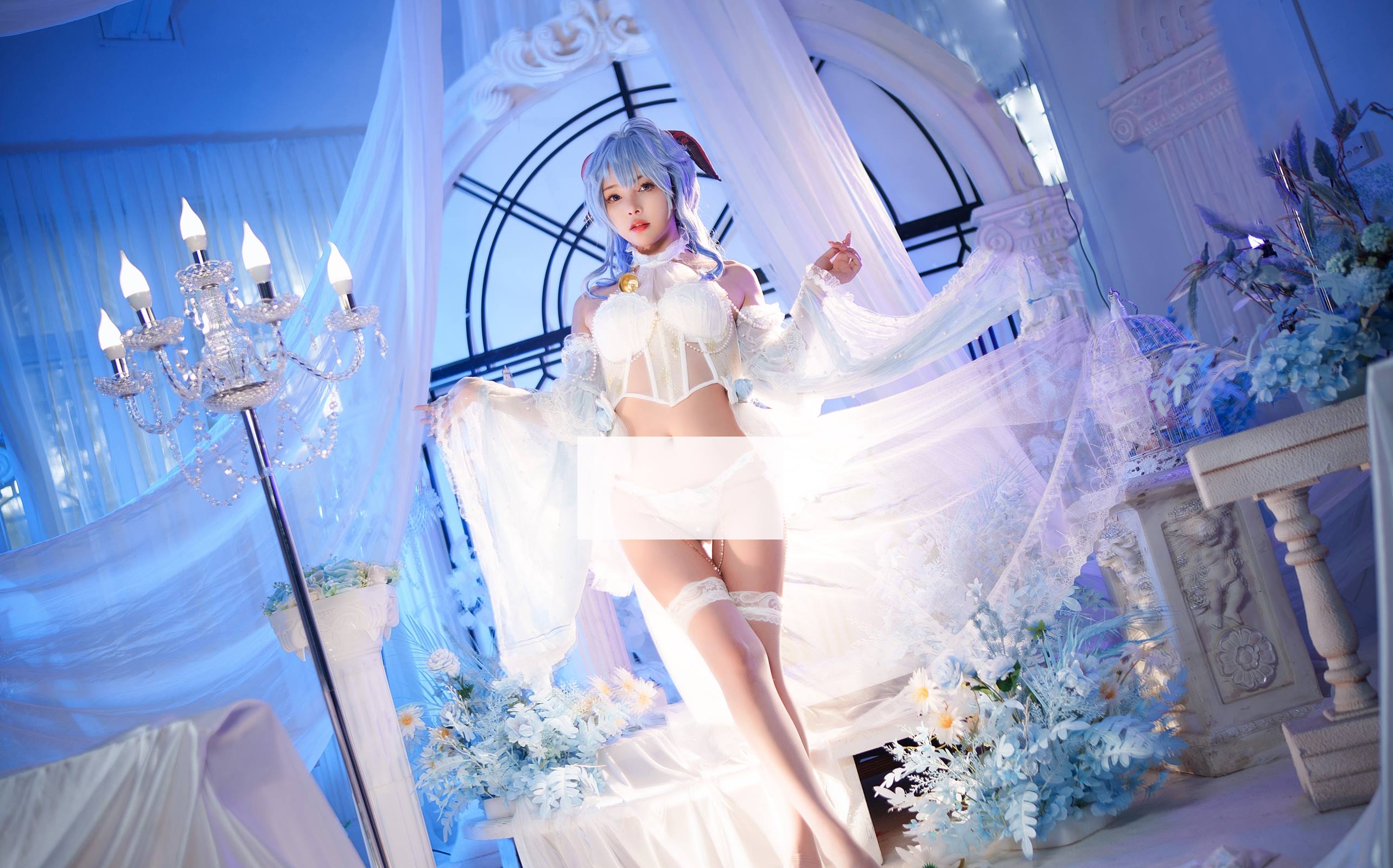 苏嫣嫣阿姨 - 甘雨花嫁[12P/65MB]