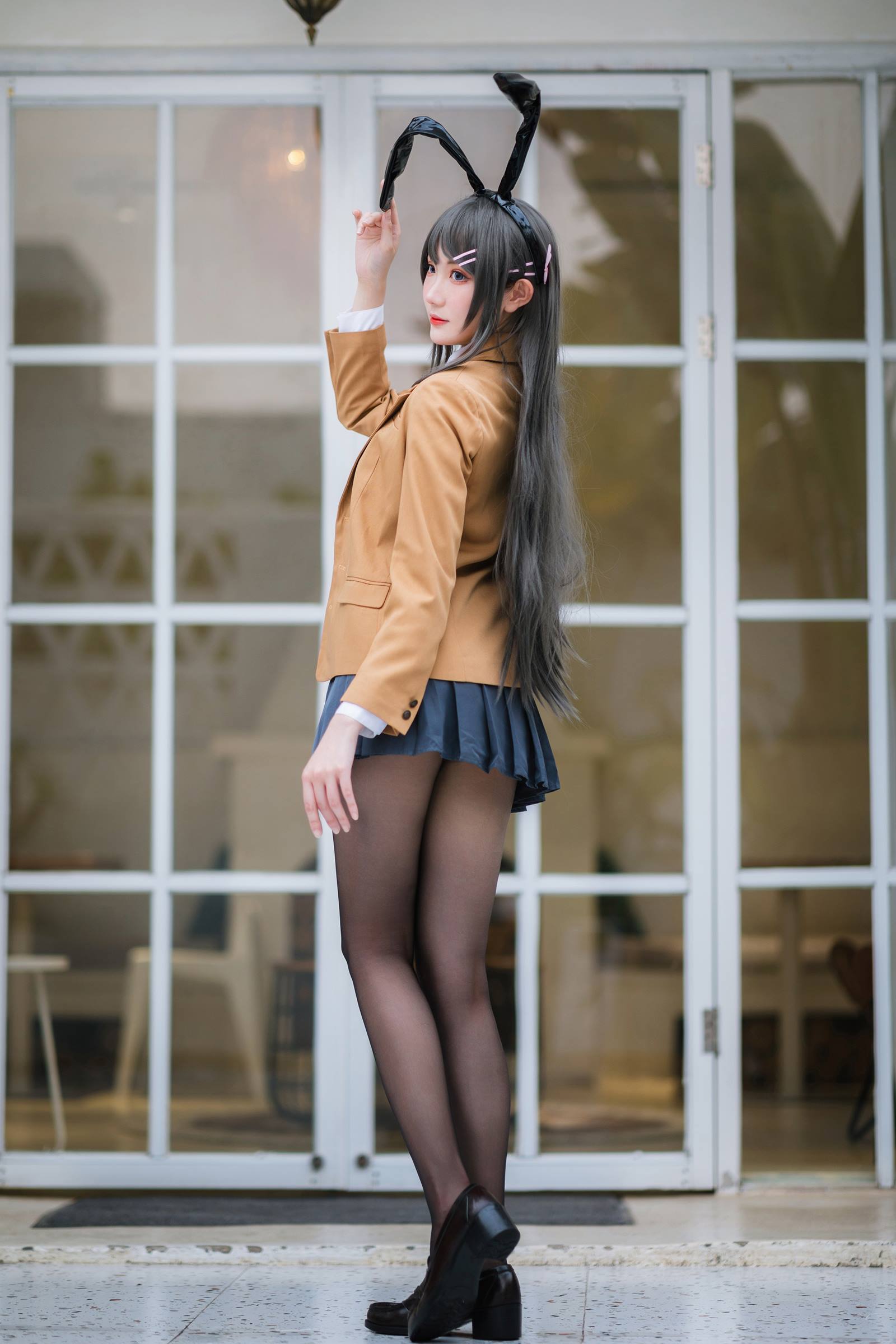 瓜希酱 - 樱岛麻衣 校服[20P/92MB]