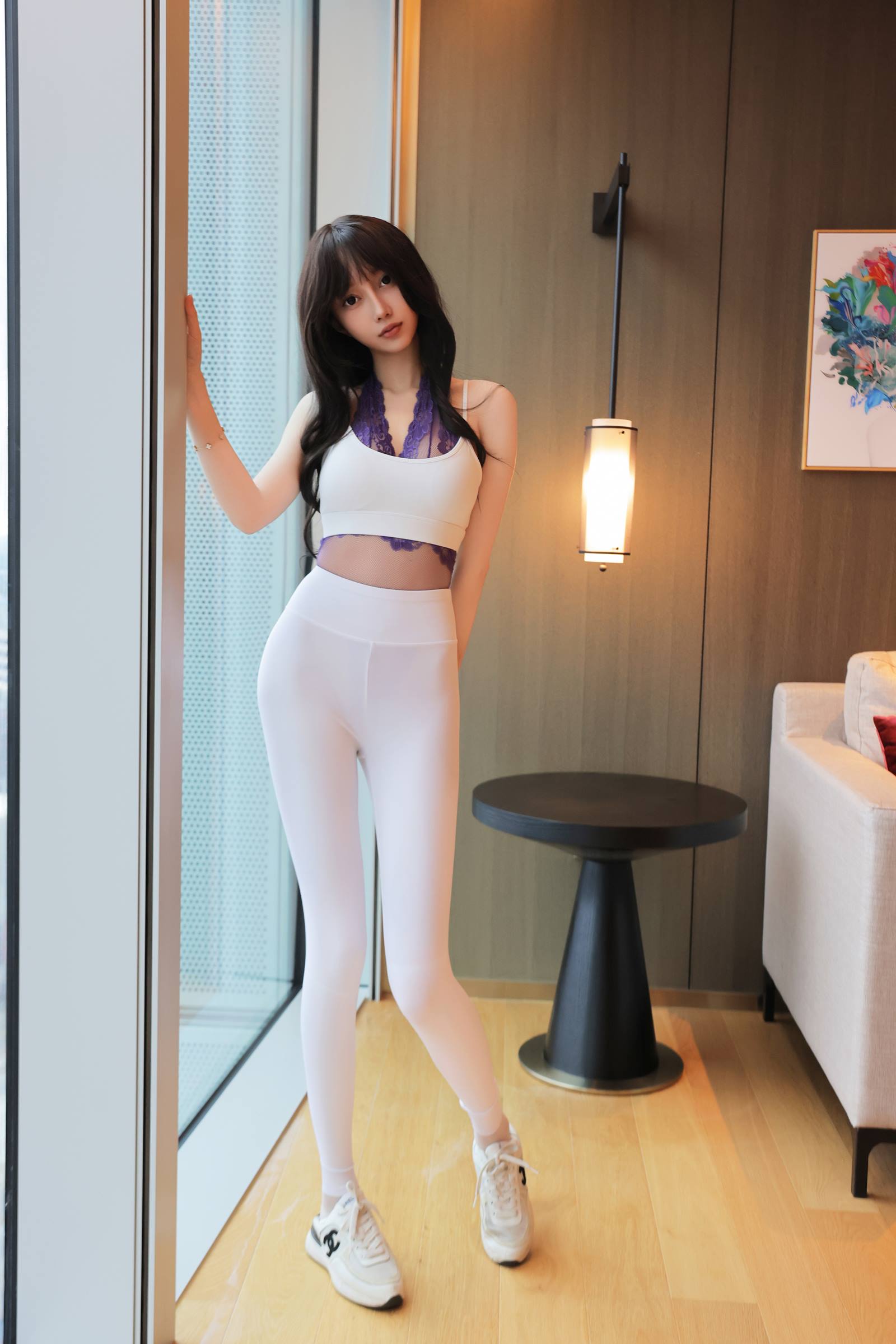 玥儿玥er济瑜伽服+紫内衣[66PP/1.31GB]