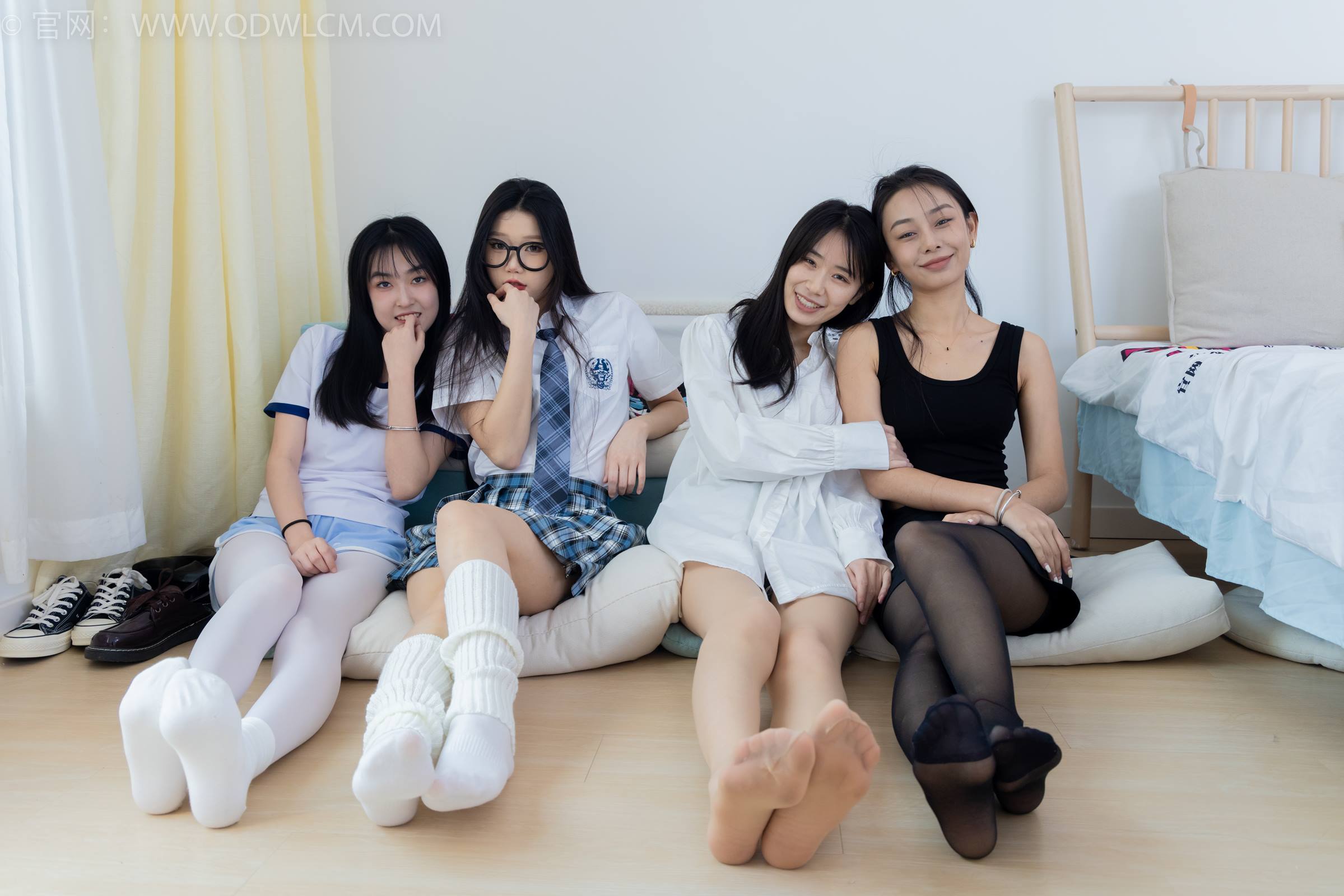 物恋传媒 NO.1851 菜菜&岚岚&小竹&嘉木-新春快乐[166P/1V/6.70GB]