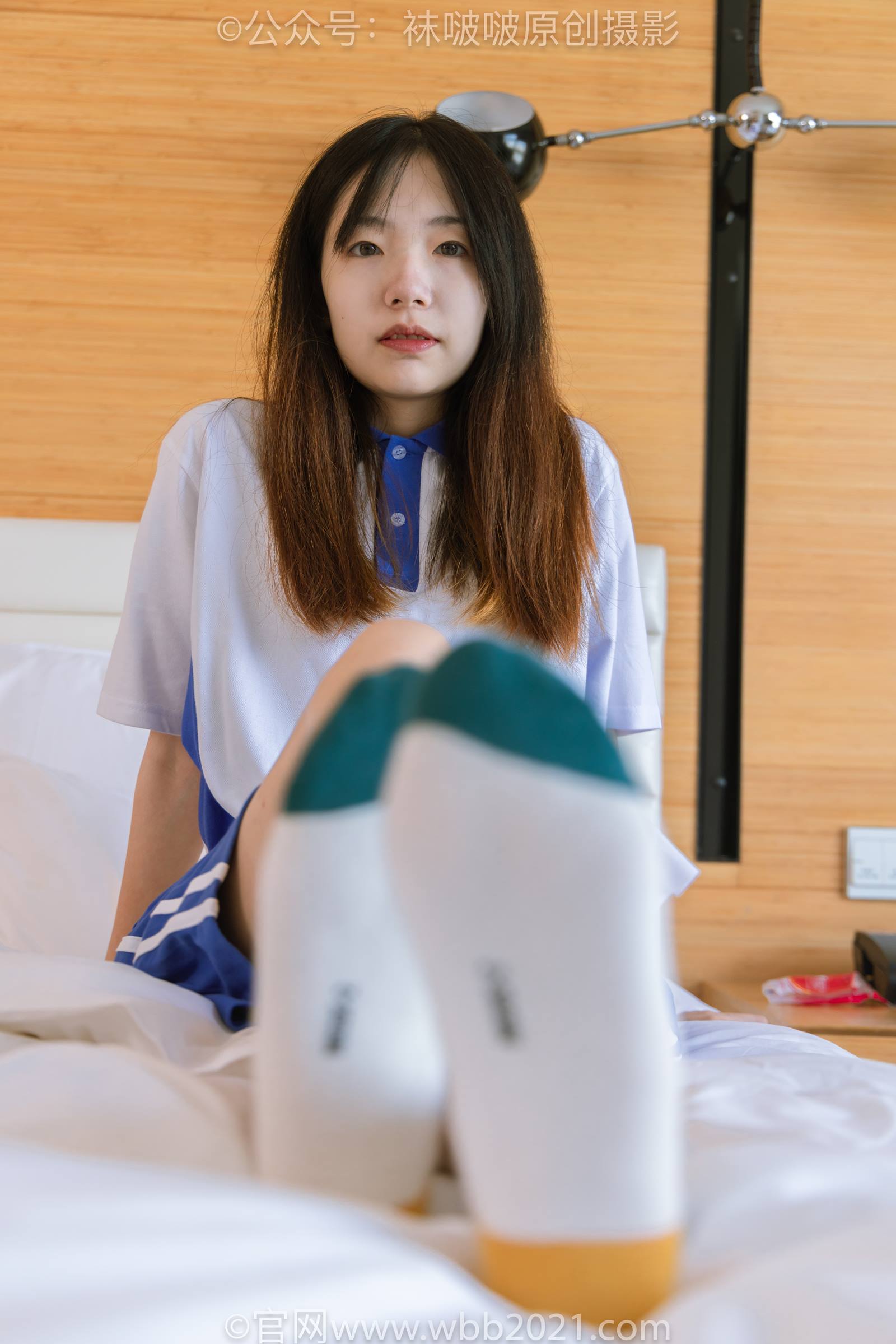 [BoBoSocks袜啵啵]NO.336 小甜豆-校服、帆布鞋、白棉袜、裸足[140P/1V/6.71GB]