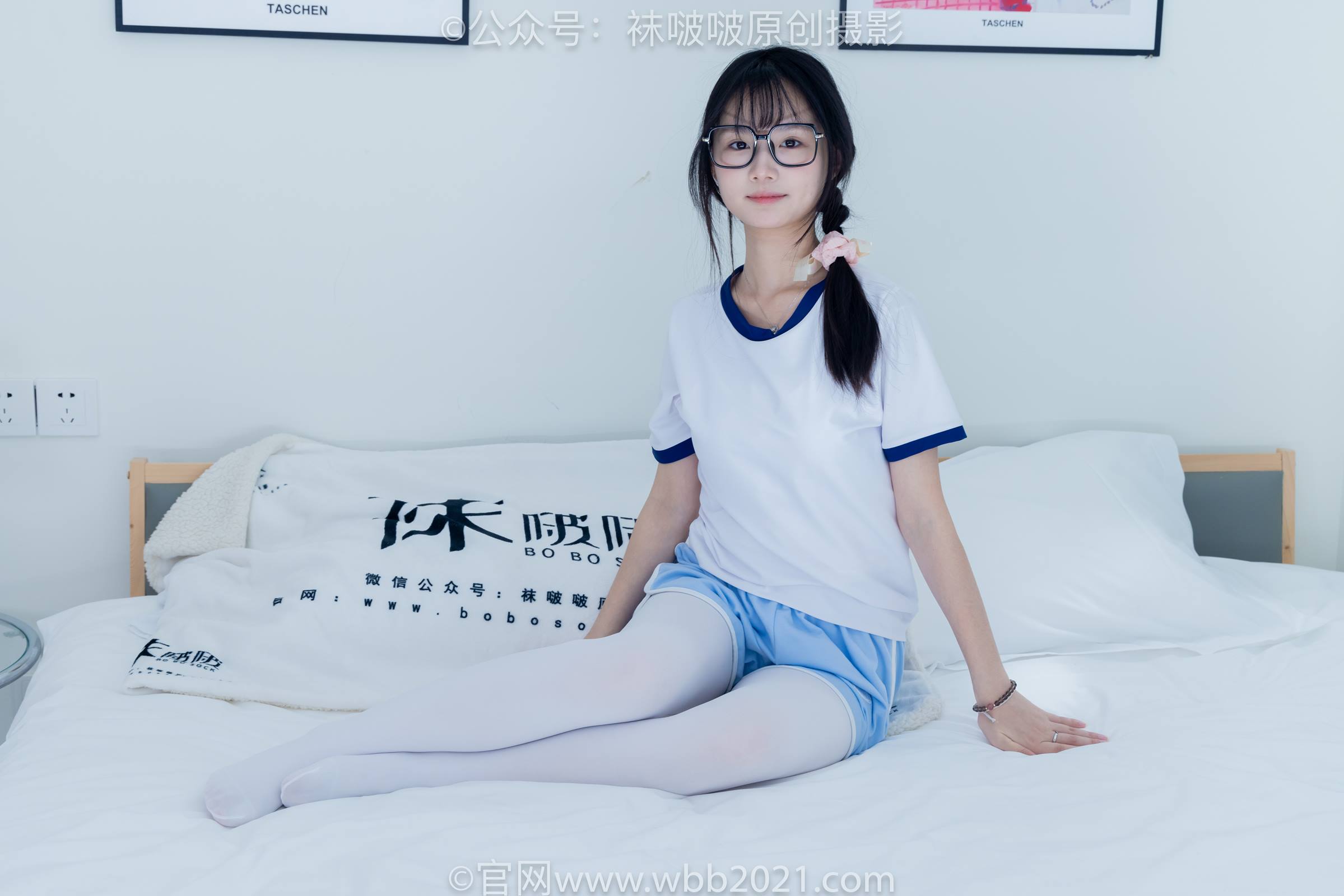 [BoBoSocks袜啵啵]NO.325 甜甜圈-皮鞋、厚白丝[145P/1V/6.81GB]