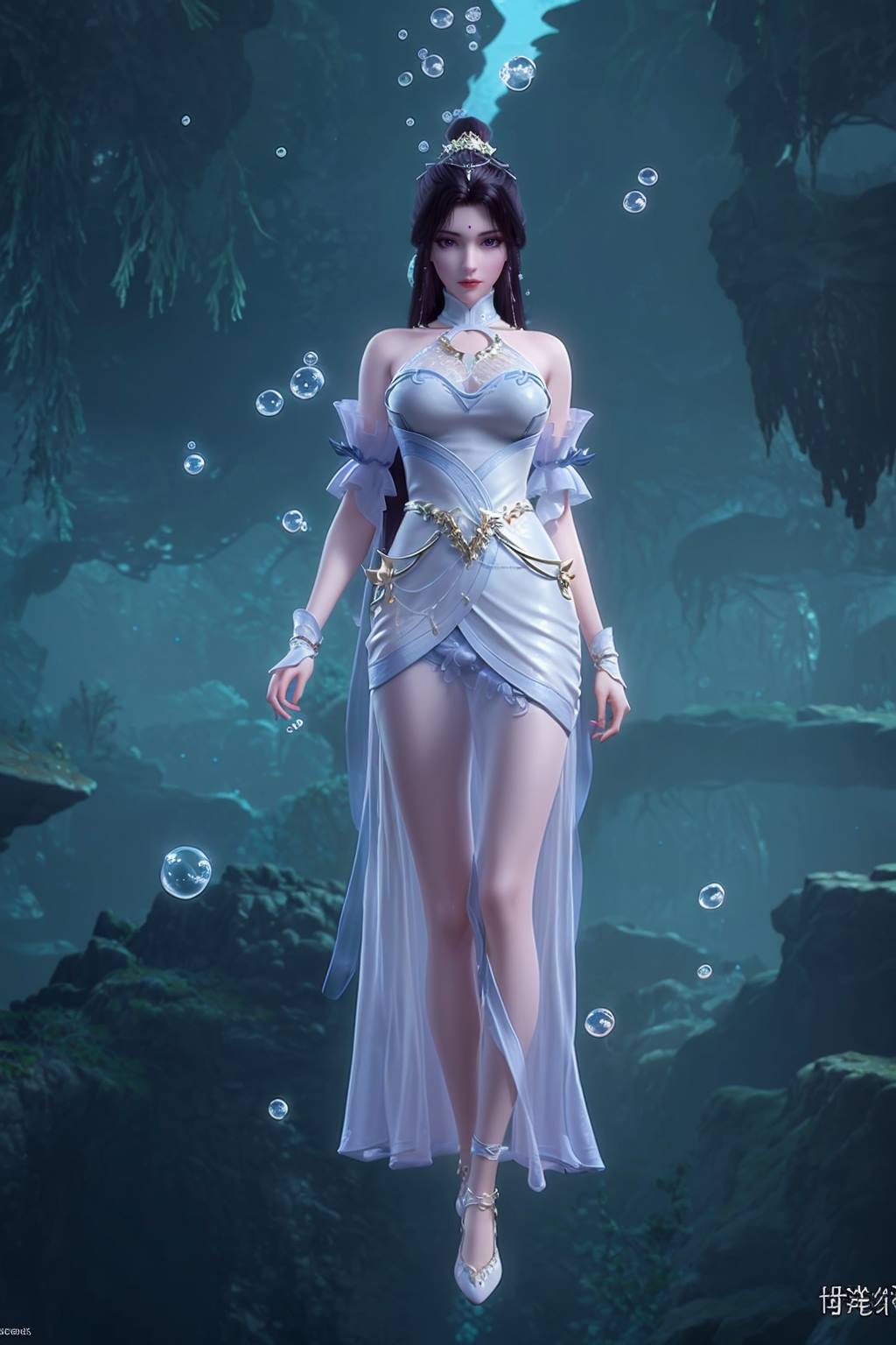 AI绘画 165 完美世界-月婵 主身全身版[107P/187MB]