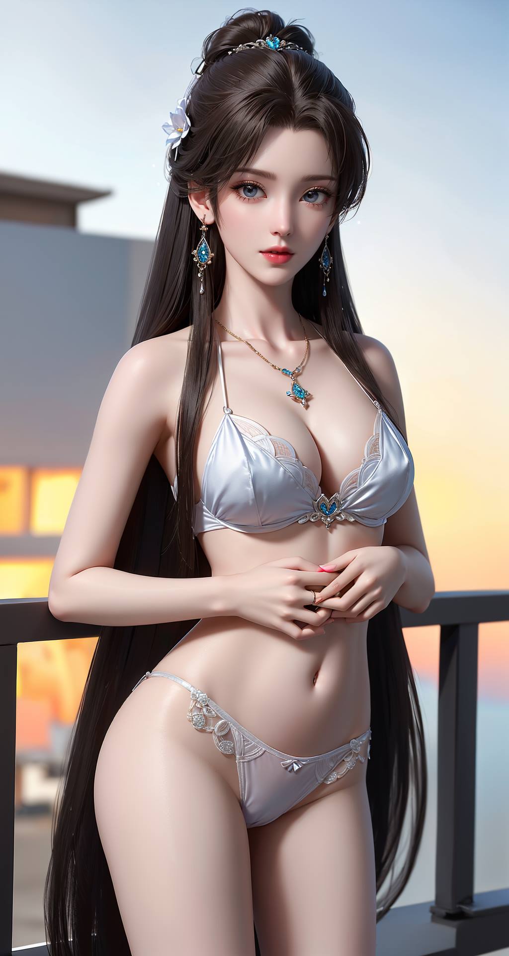 AI绘画 112 完美世界 清漪 黑丝大凶[36P/81.2MB]