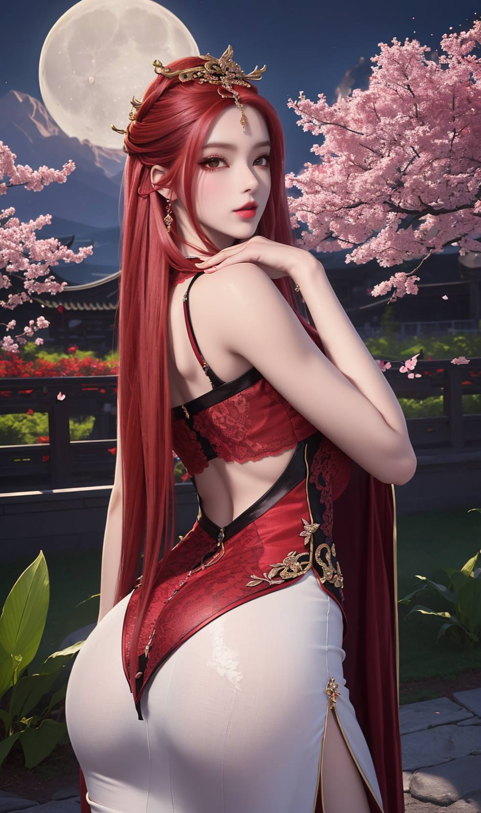 AI绘画 166 完美世界-曼沙珠华 国风[80P/199MB]