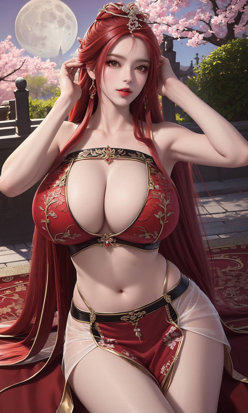 AI绘画 166 完美世界-曼沙珠华 国风[80P/199MB]