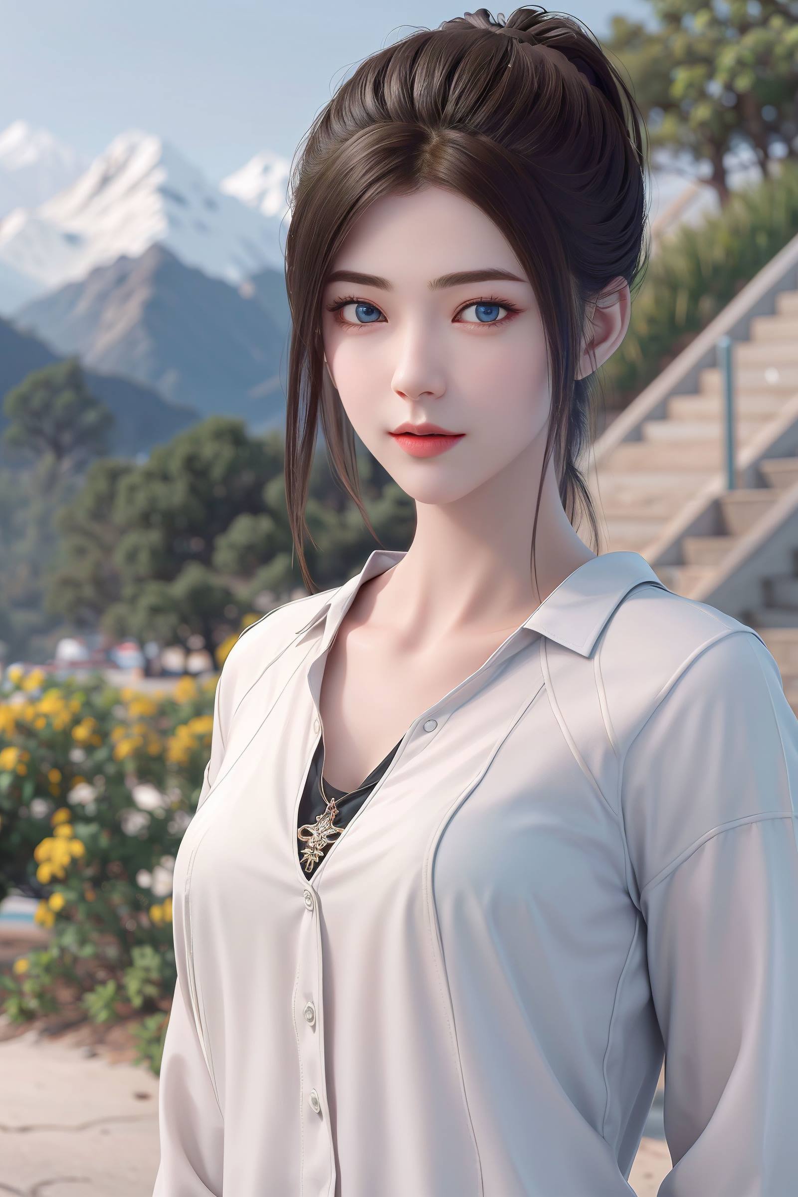 AI绘画 130 龙蛇演义-唐紫尘白衬衫[20P/51.4MB]