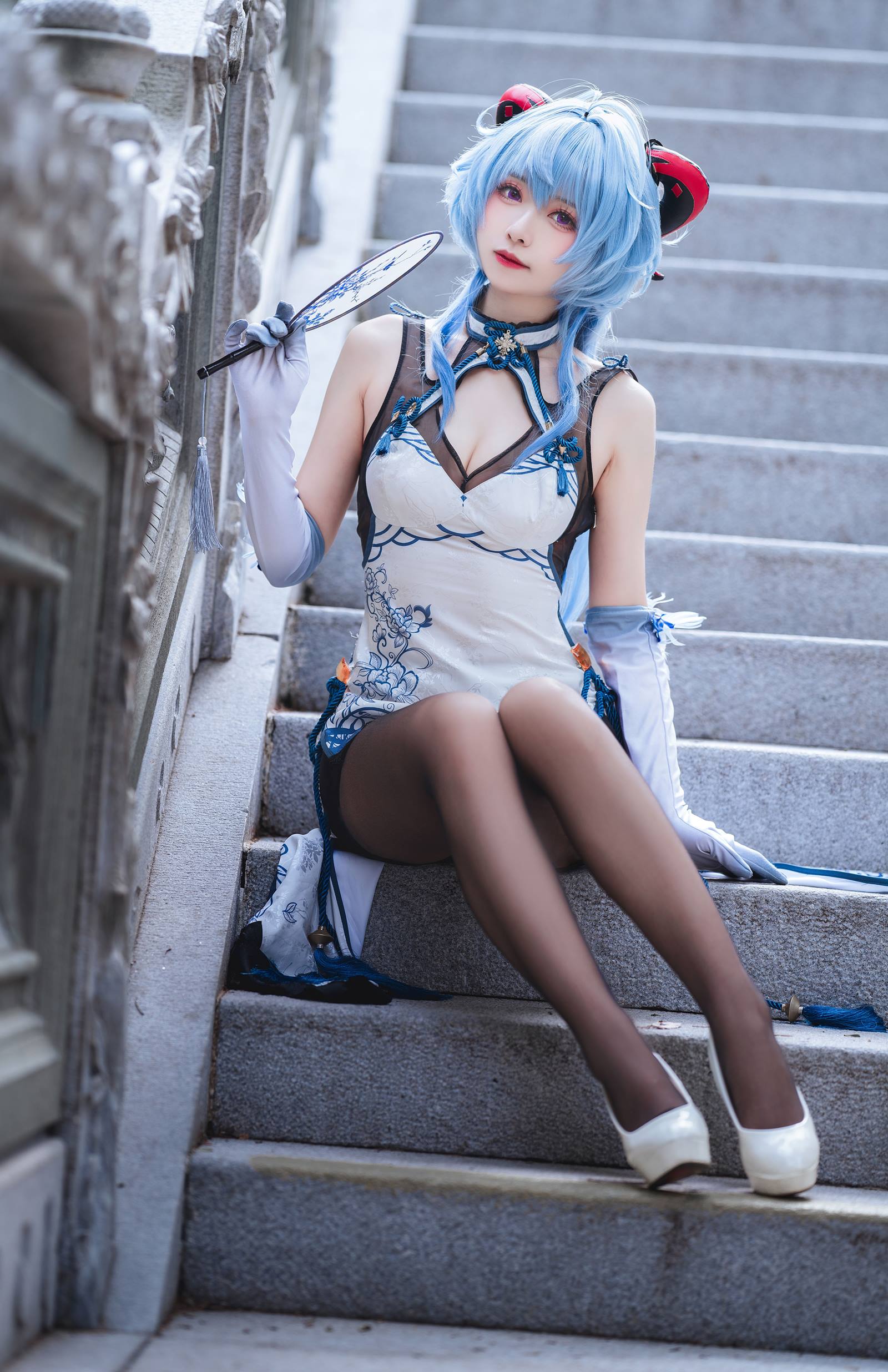 大大卷卷小卷  原神甘雨 旗袍[18P/83M]