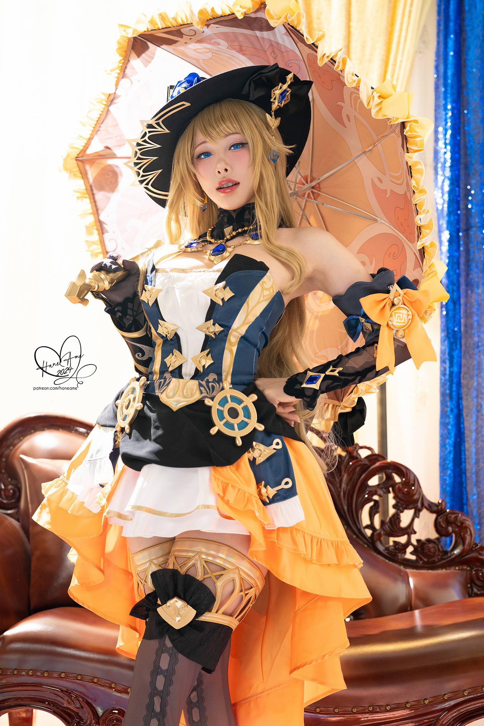 雨波HaneAme 24年02月订阅 GenshinImpact_Navia娜薇亞[36P/107M]