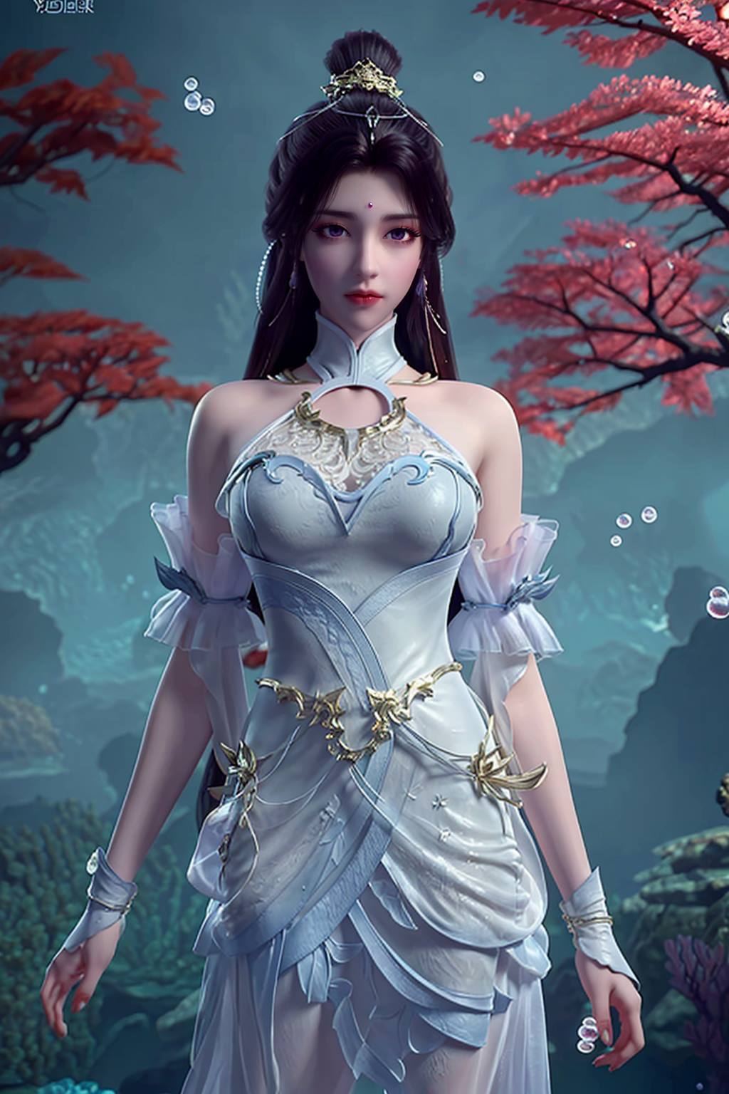 AI绘画 165 完美世界-月婵 主身全身版[107P/187MB]