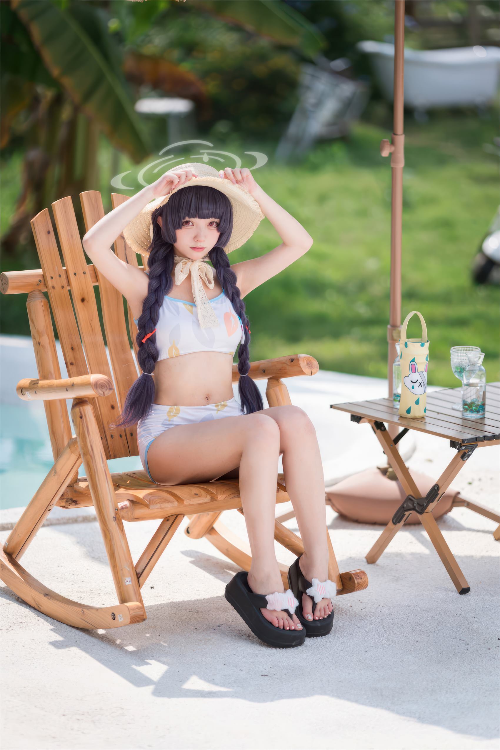 花铃 - 碧蓝档案 美游泳装[41P/303MB]