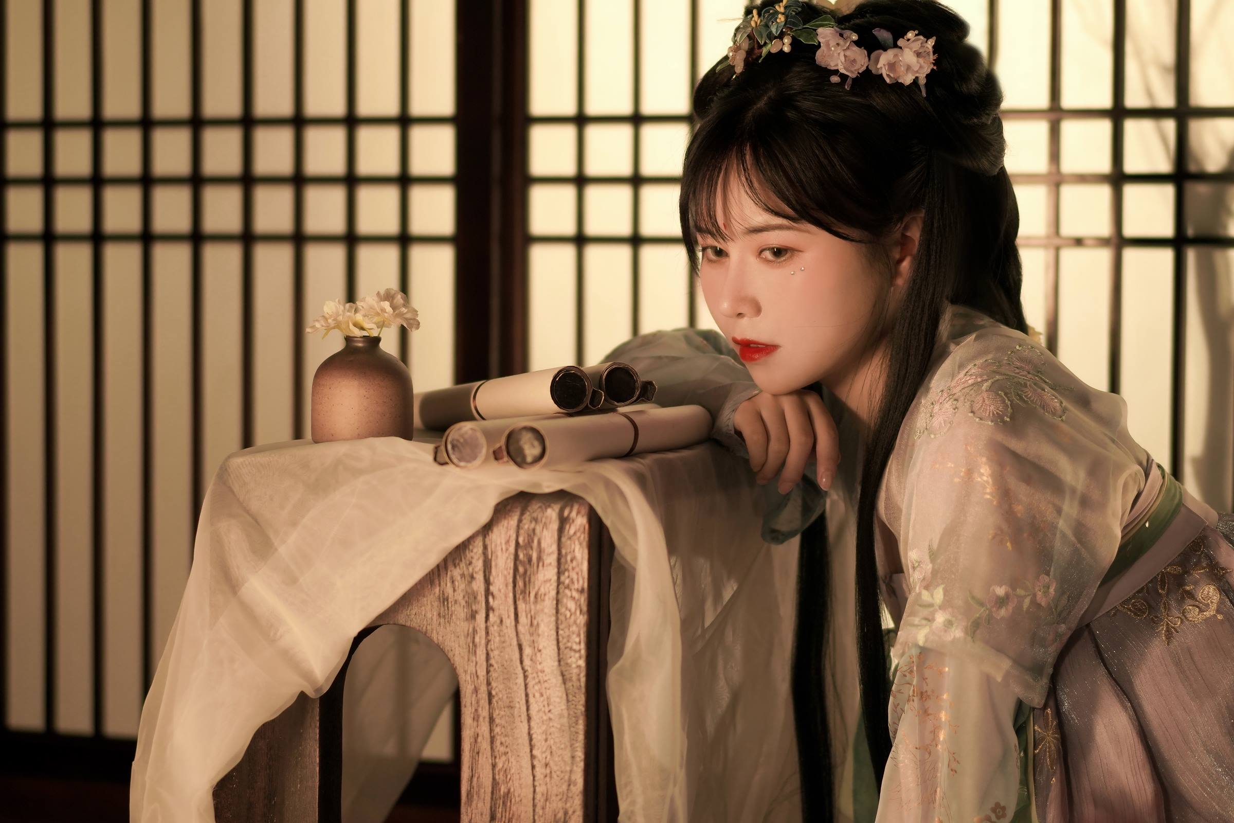 [YITUYU艺图语]2022.09.28 画中仙 鹤鸣之应-[23+1P/624MB]