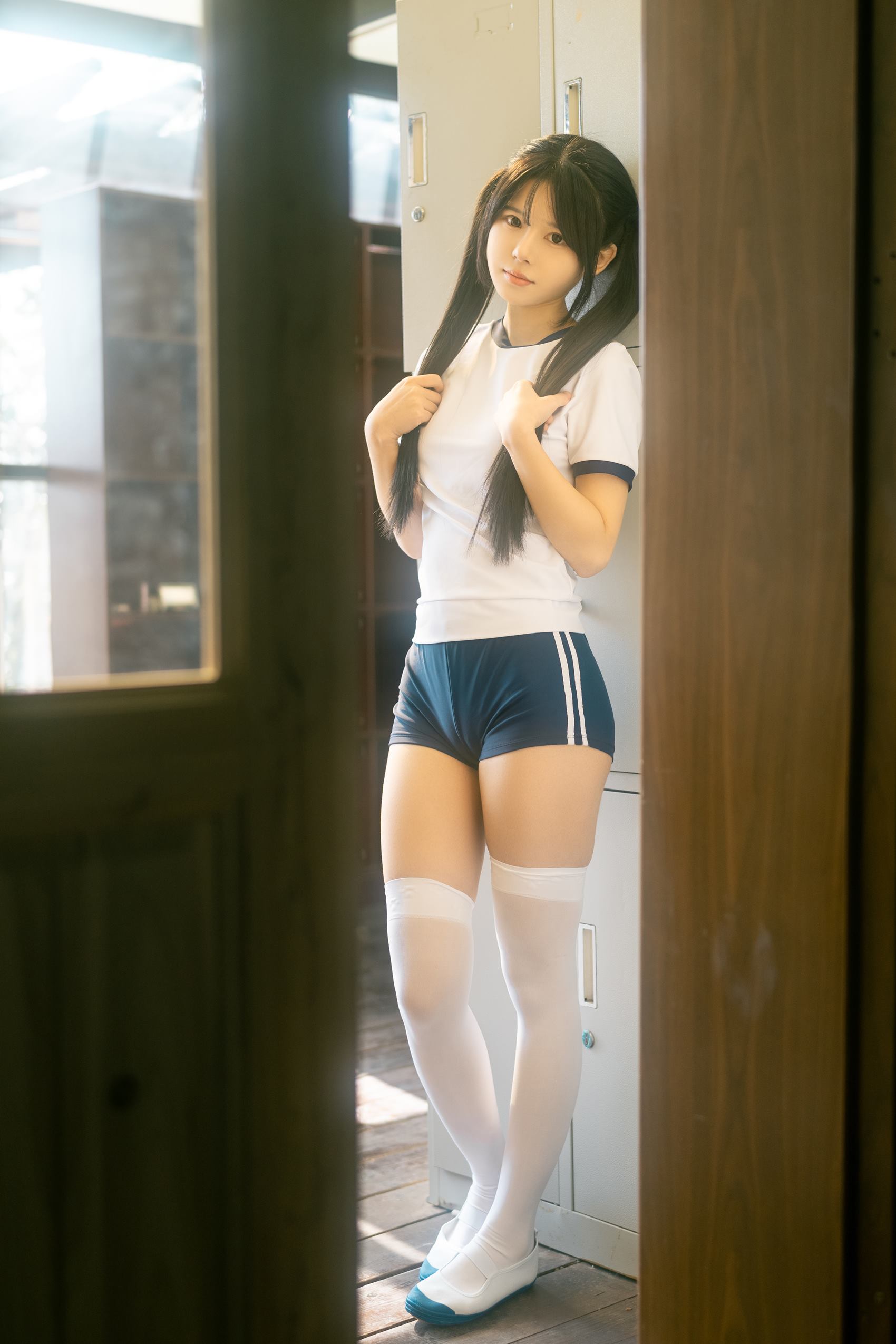 rua阮阮 - 春の更衣室-体操服[47P/469MB]