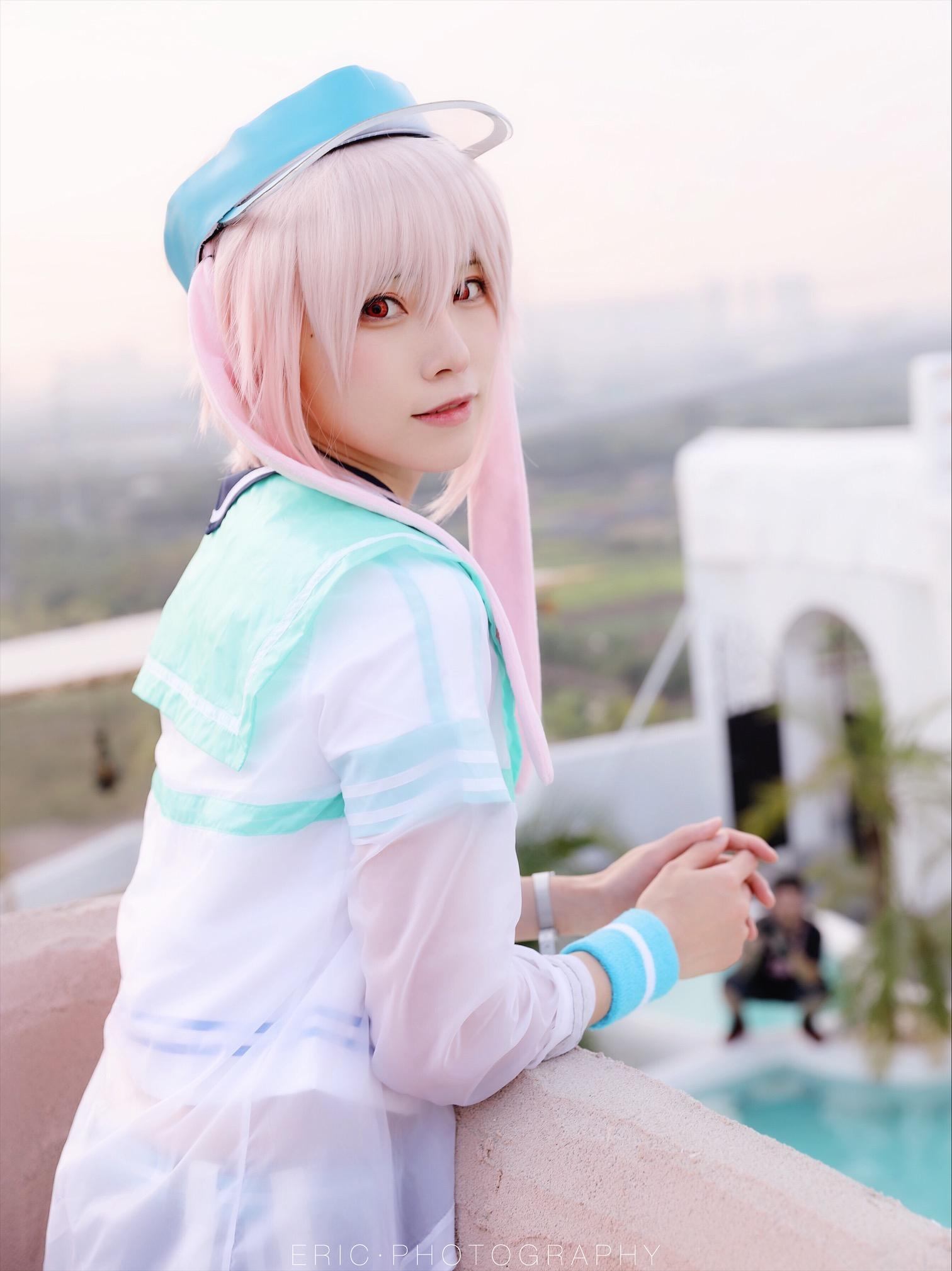 人气Coser@Kitaro_绮太郎 明日方舟 安塞尔[14P/26MB]