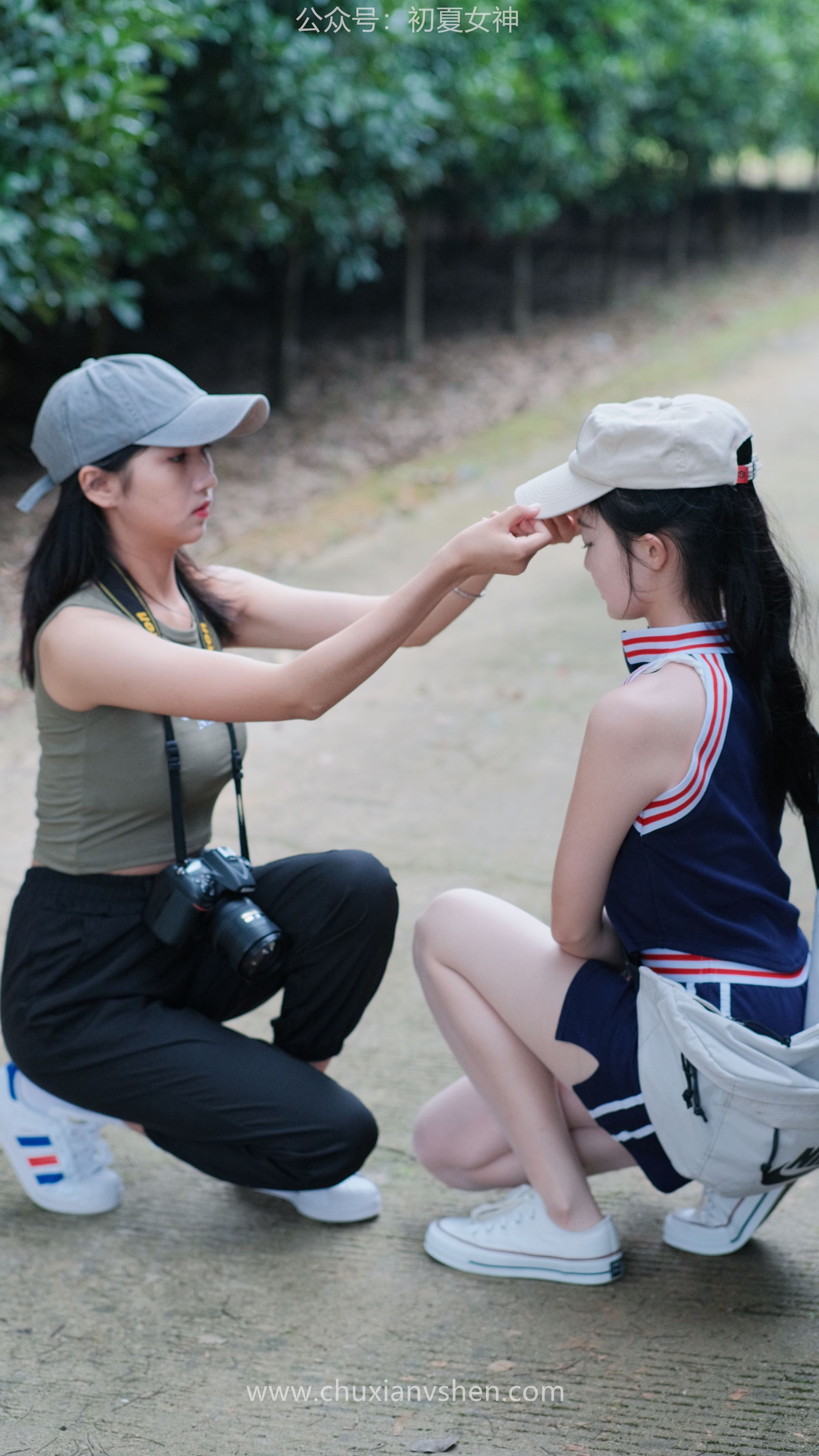 [初夏女神] NO.095 点点&#038;双双~《姐妹出行》夏季登山记 [163P/2V/12.7G]