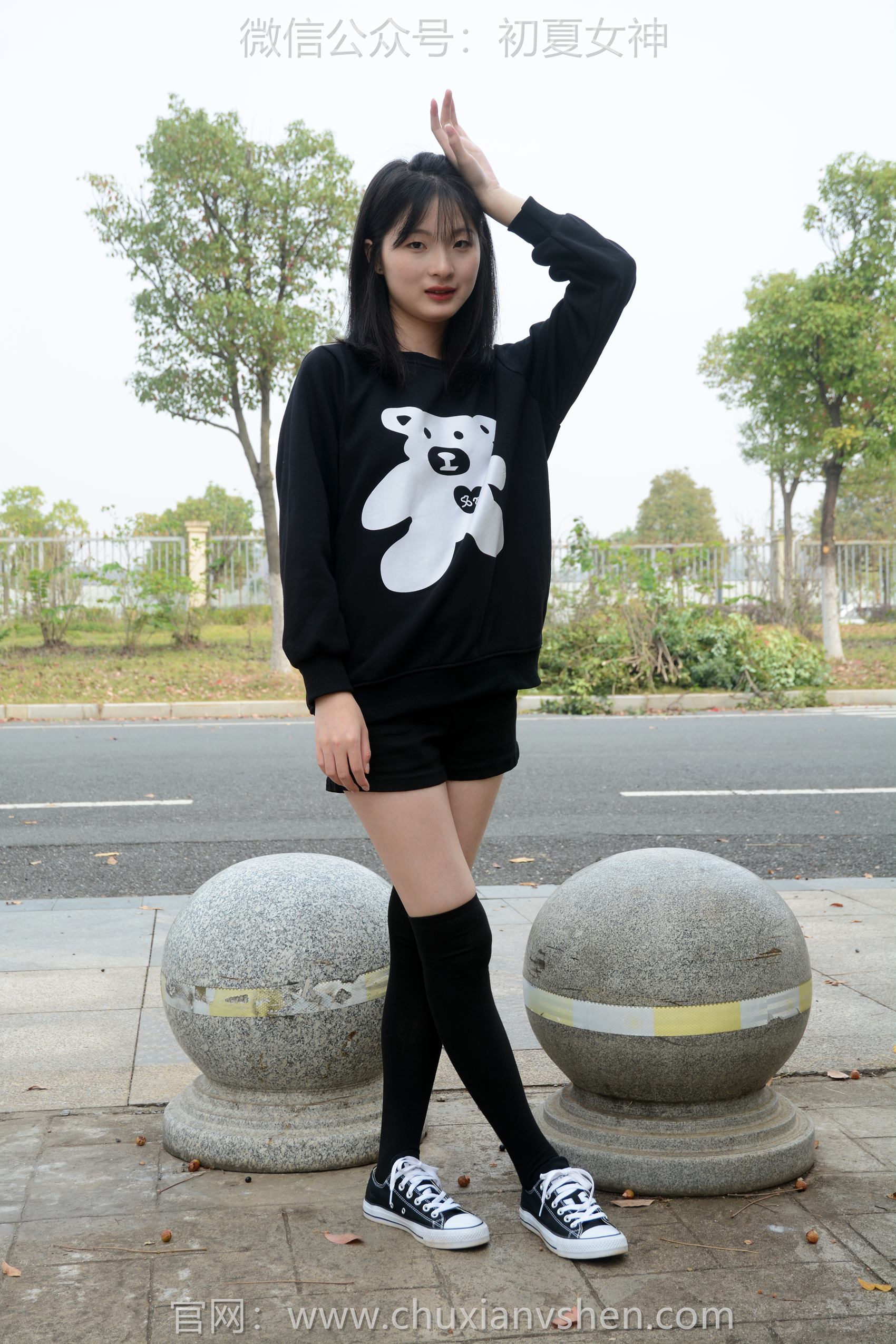 初夏女神 NO.104 安妮 小熊卫衣[110P/1V/4.28GB]