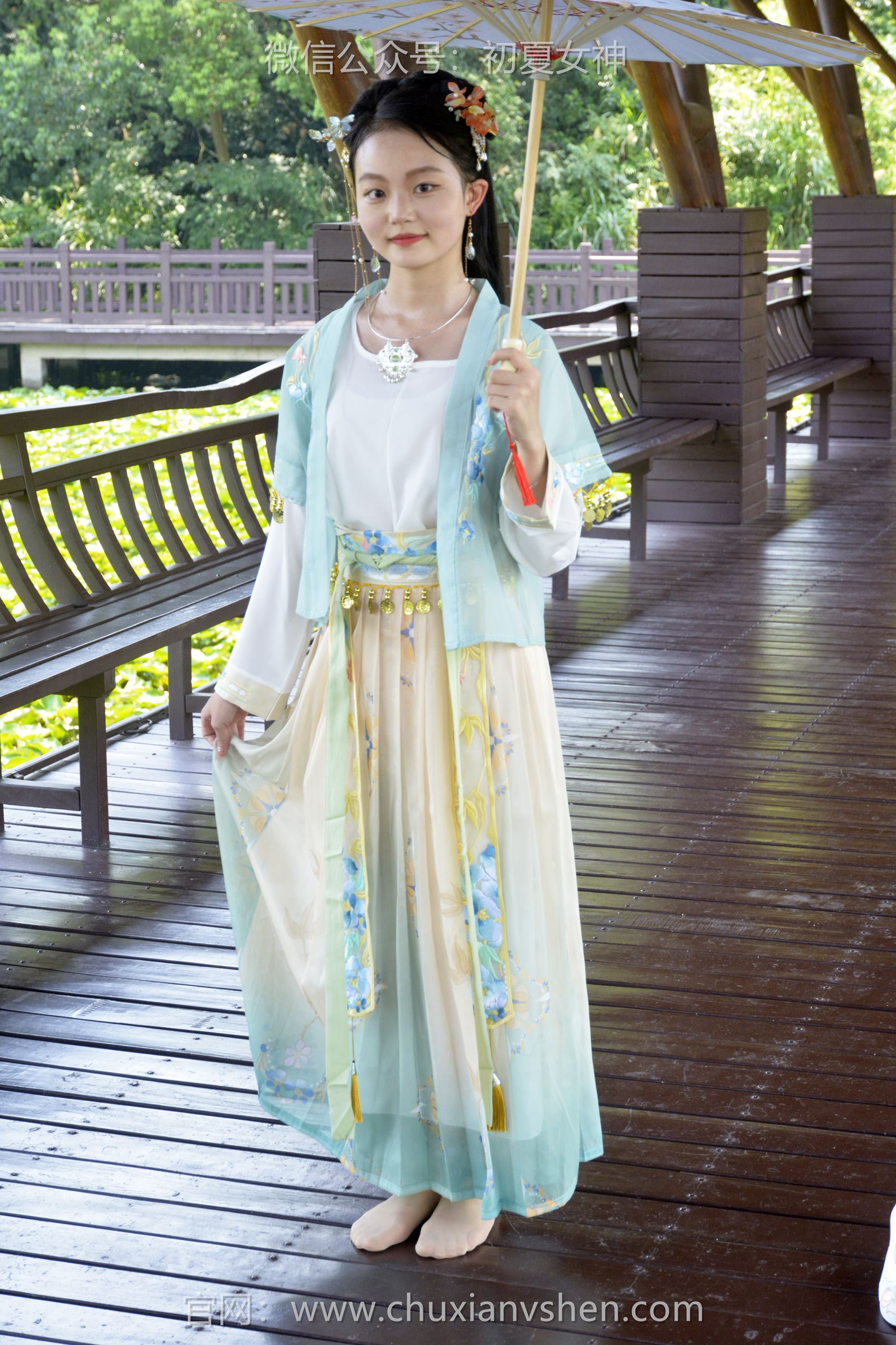 初夏女神 NO.097 双双 荷花仙子[140P/1V/6.32GB]