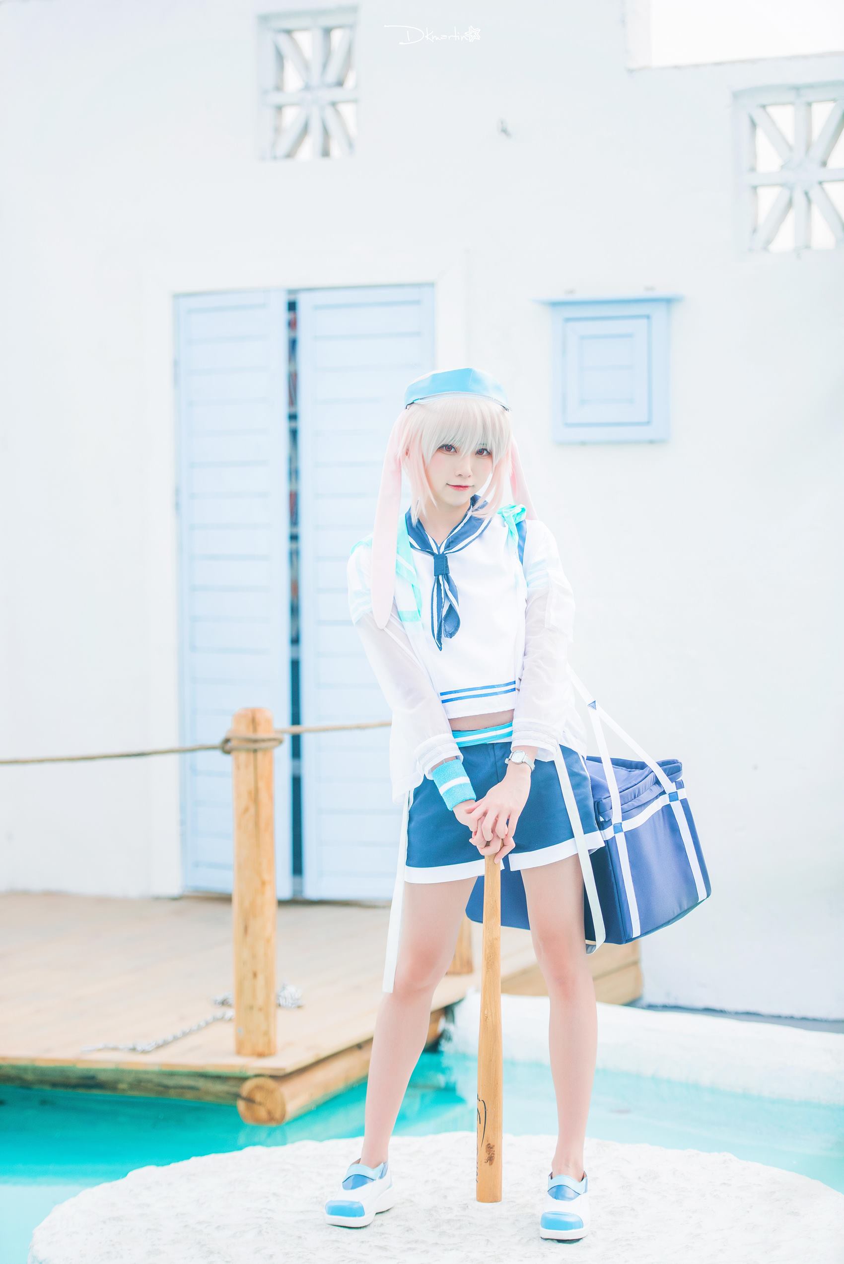 人气Coser@Kitaro_绮太郎 明日方舟 安塞尔[14P/26MB]