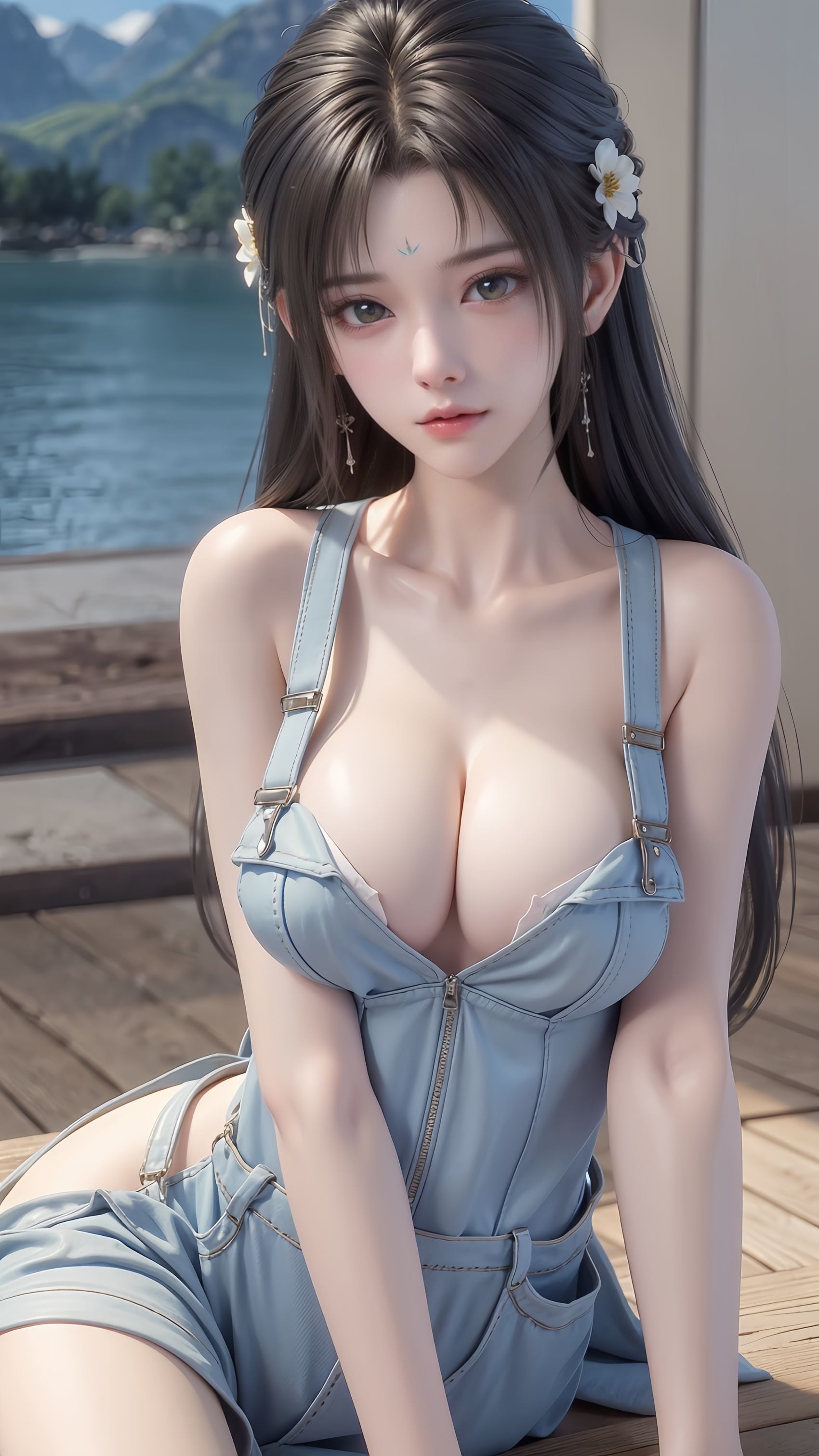 AI绘画 220 完美世界-清漪背带裤[17P/47.6MB]