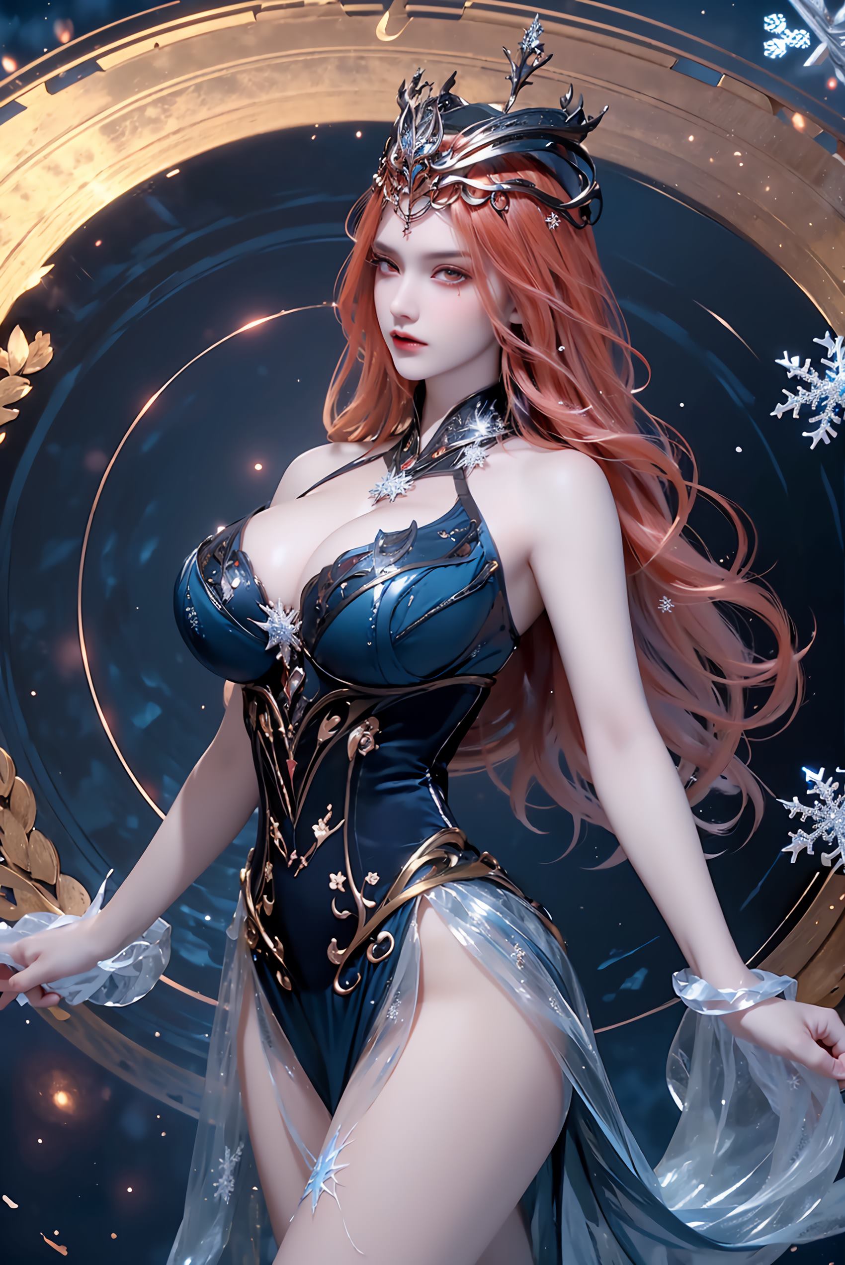 AI绘画 219 女魃 冰雪公主[176P/1.11GB]