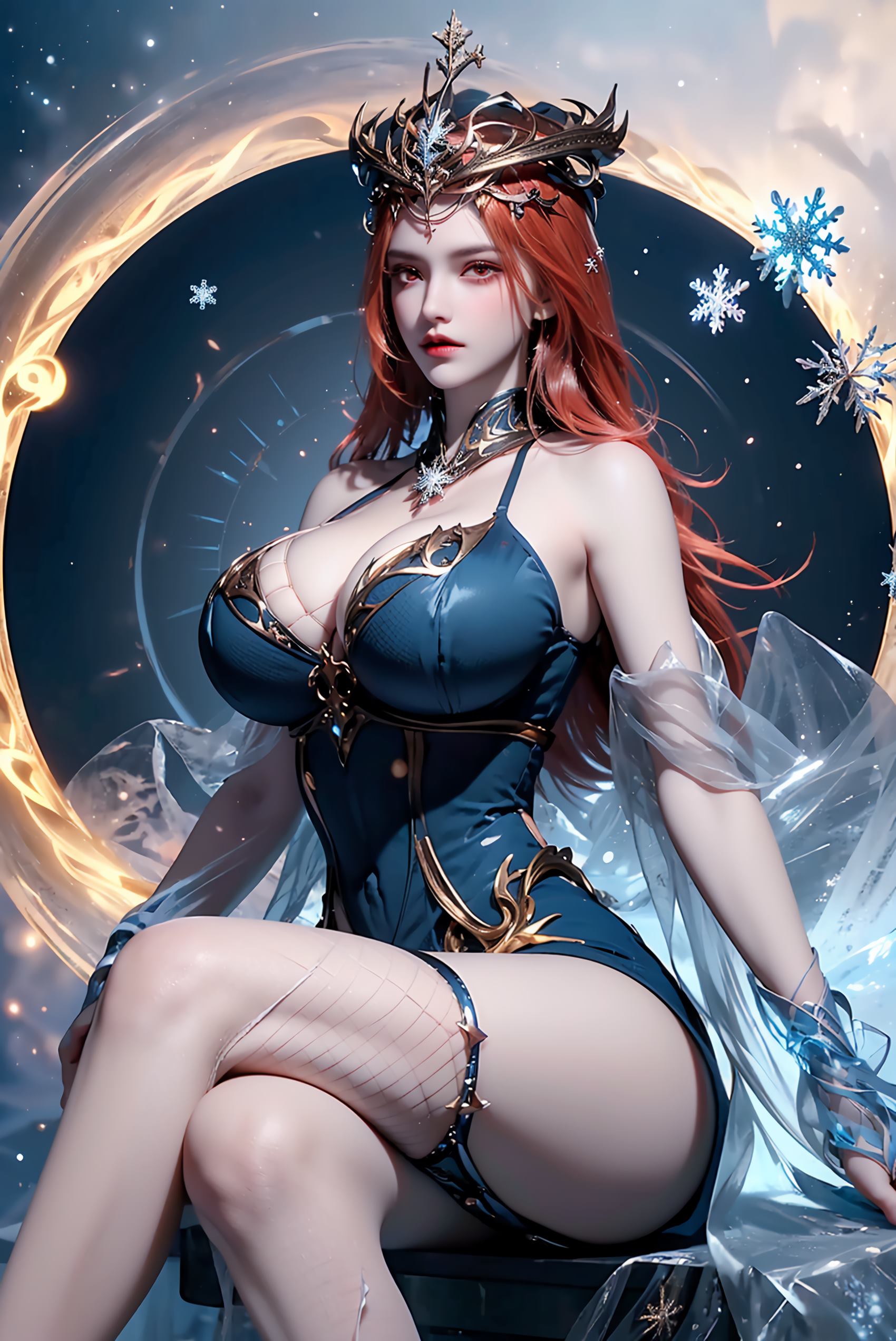 AI绘画 219 女魃 冰雪公主[176P/1.11GB]