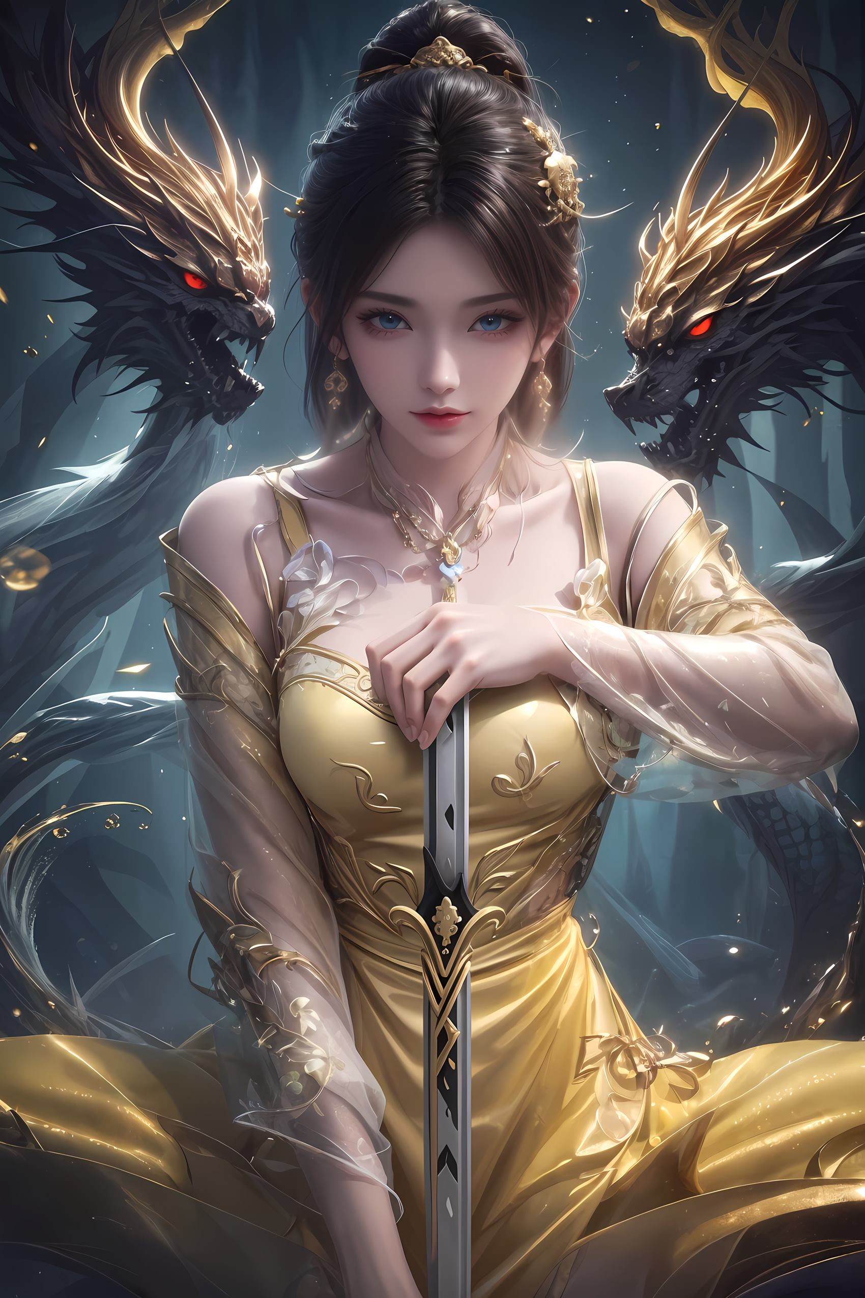 AI绘画 198 诛仙-金瓶儿[19P/161MB]