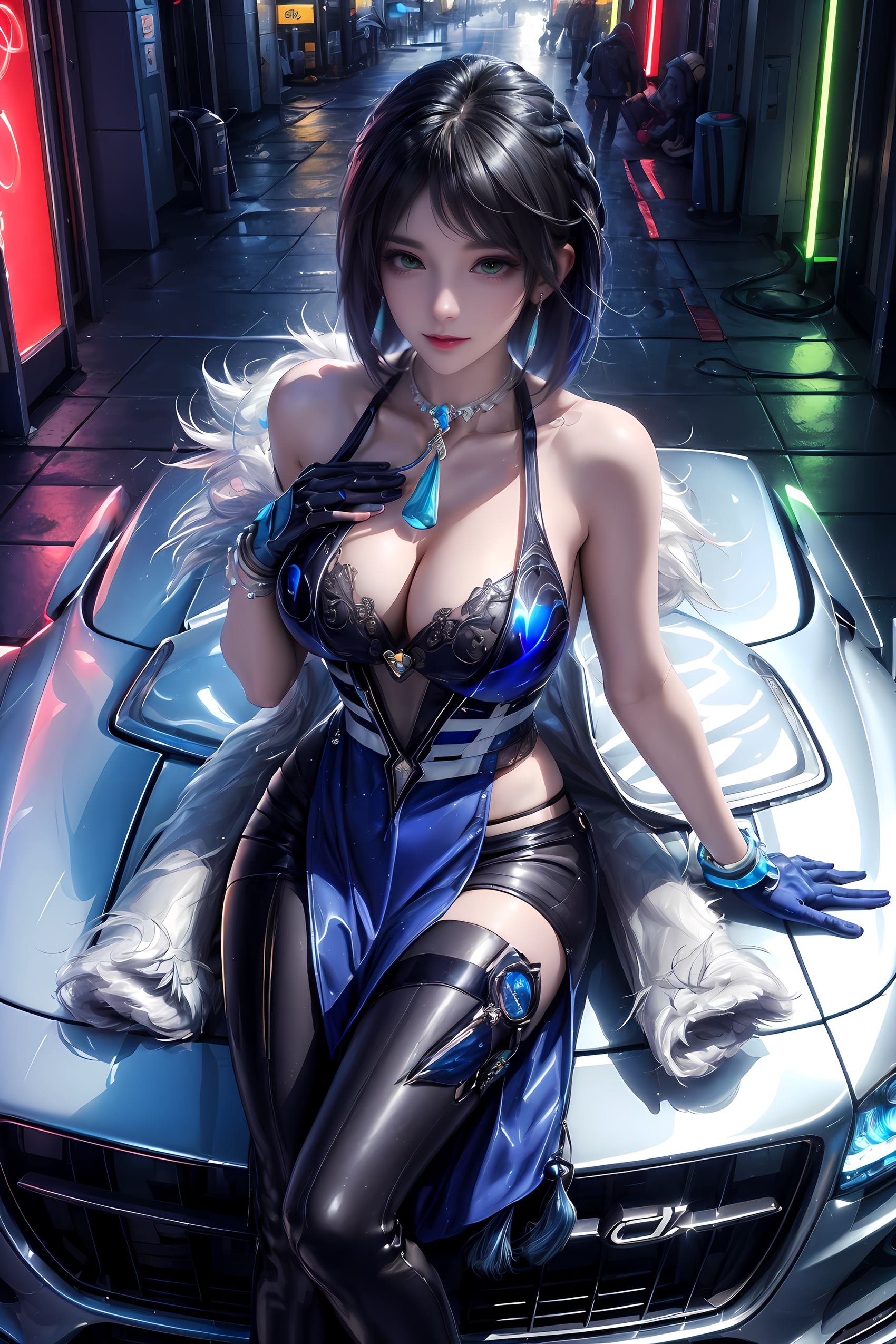 AI绘画 203 夜兰[19P/137MB]