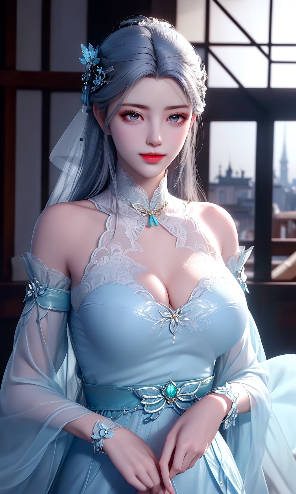 AI绘画 204 斗破苍穹-萧薰儿唯美[106P/89.7MB]