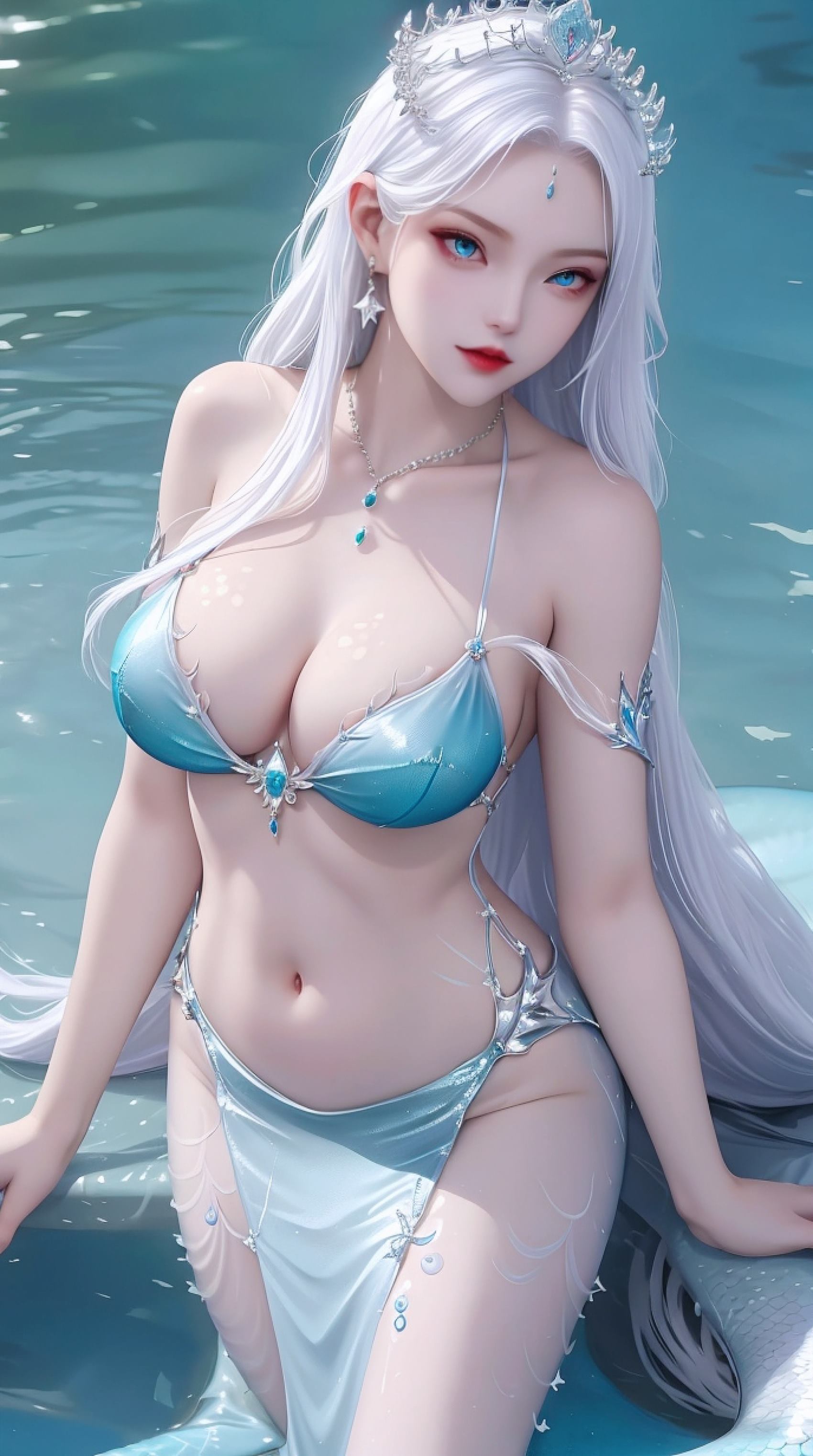 AI绘画 213 性感美人鱼[52P171MB]