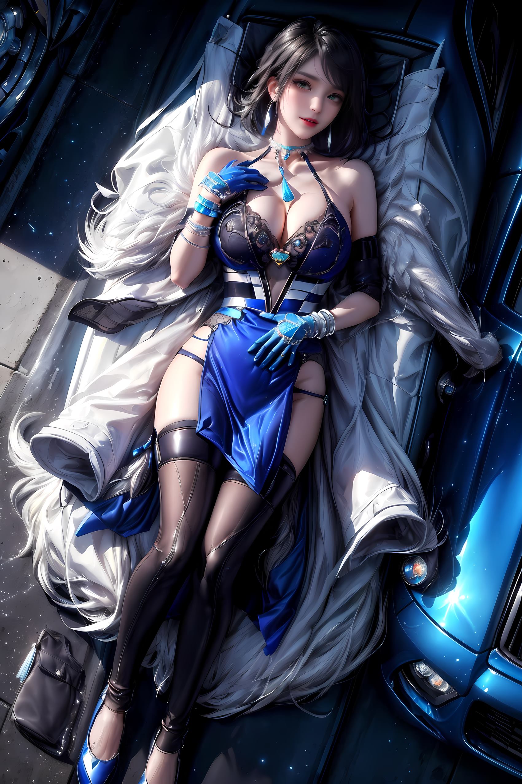 AI绘画 203 夜兰[19P/137MB]