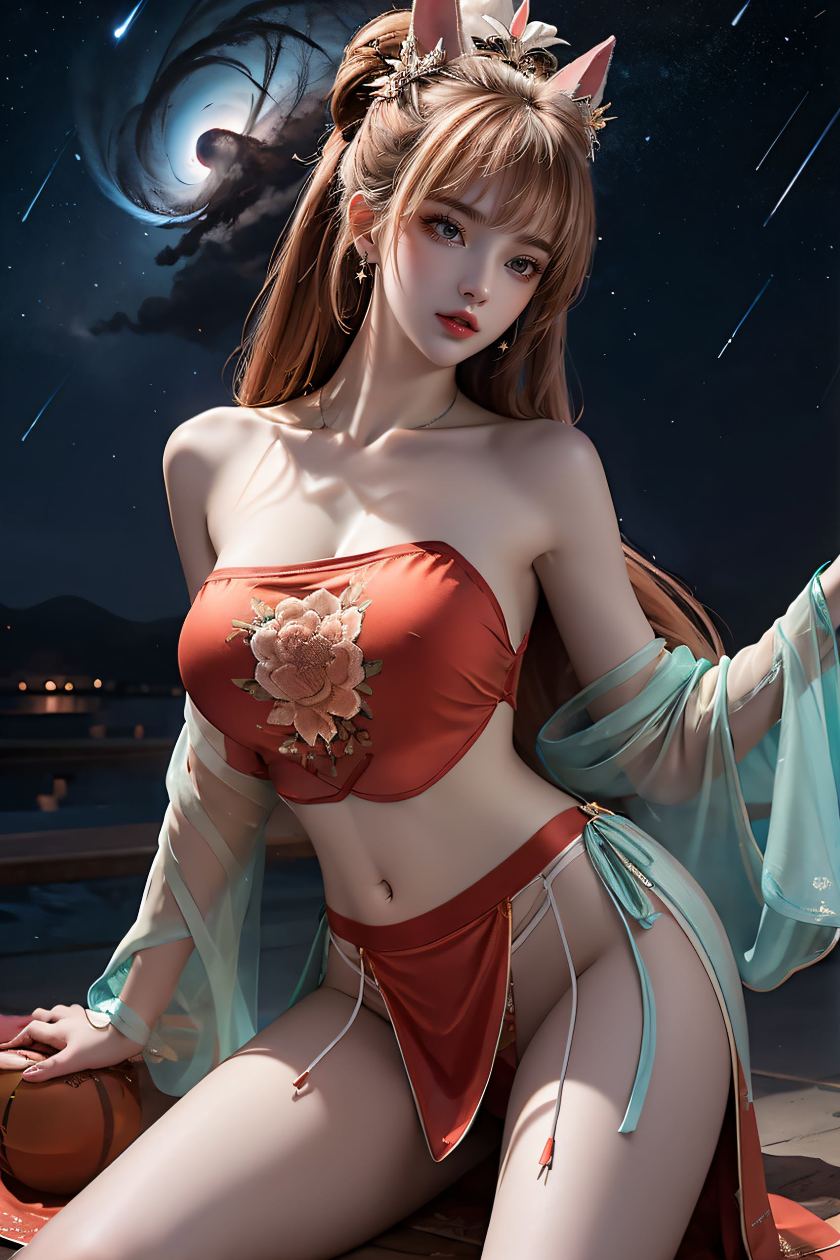 AI绘画 222 王者-公孙离肚兜[26P/168MB]