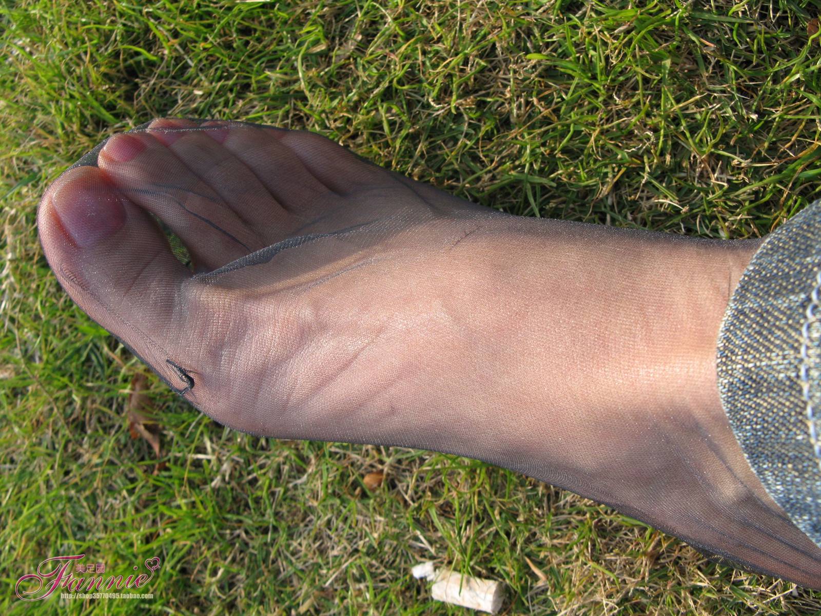 Fannie芬妮每足园 No.364 窃窃私语灰丝 [88P/236MB]