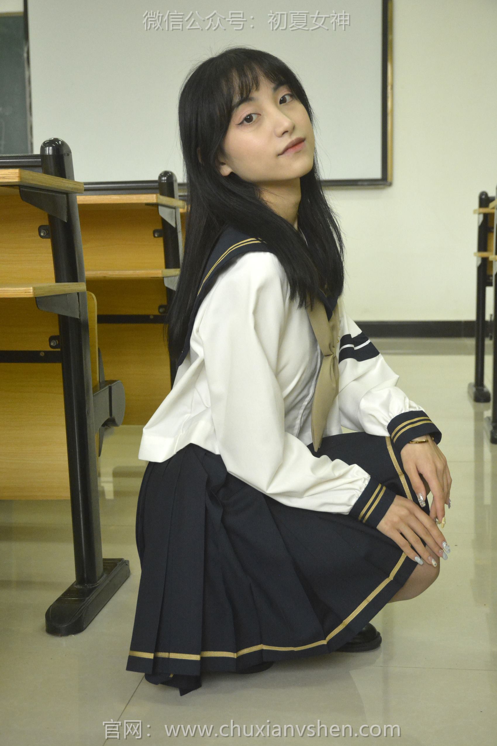 初夏女神 NO.110 柒柒 海军服[140P/1V/4.87GB]