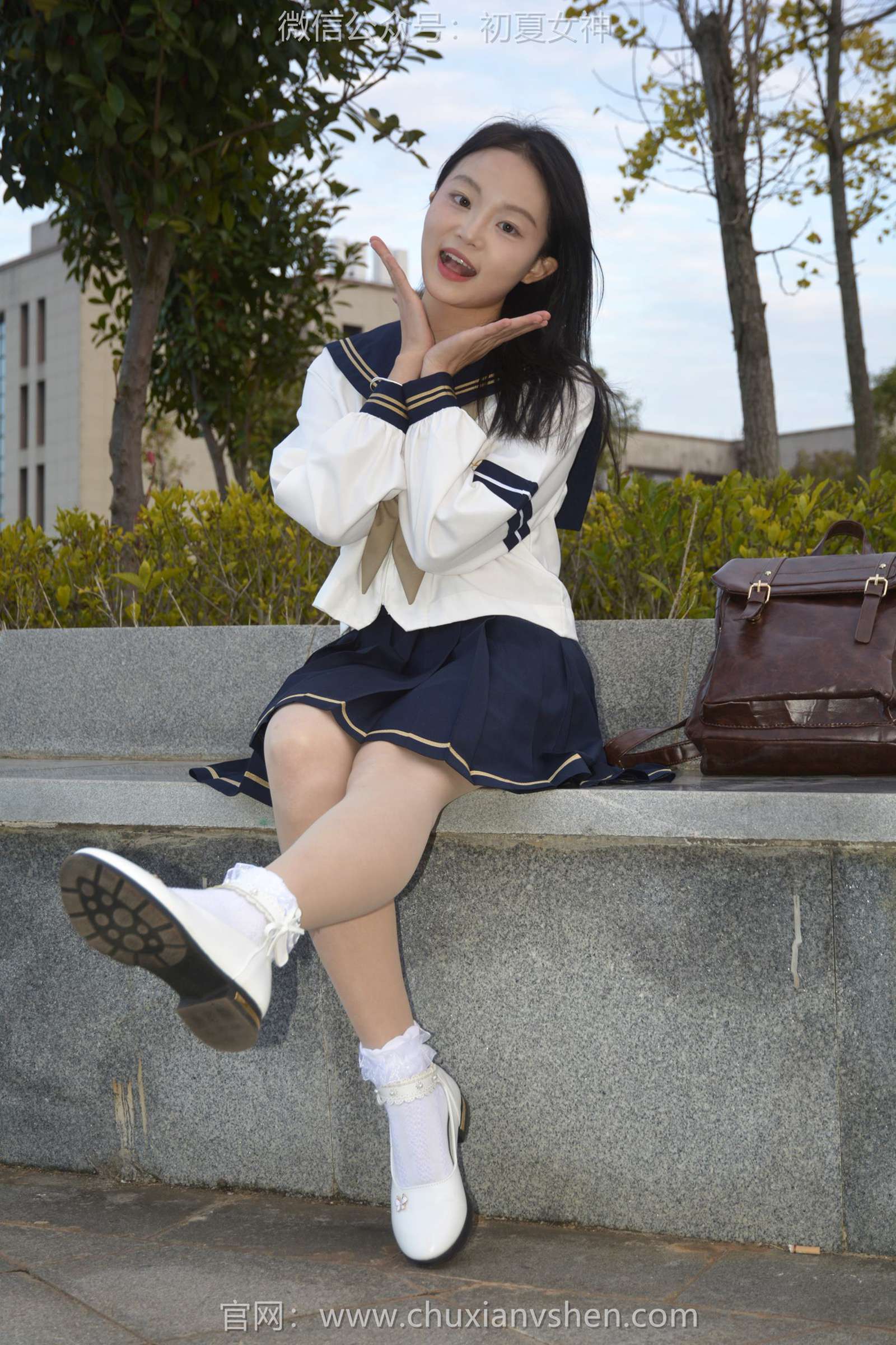 初夏女神 NO.113 双双 海军服JK[140P/1V/4.02GB]